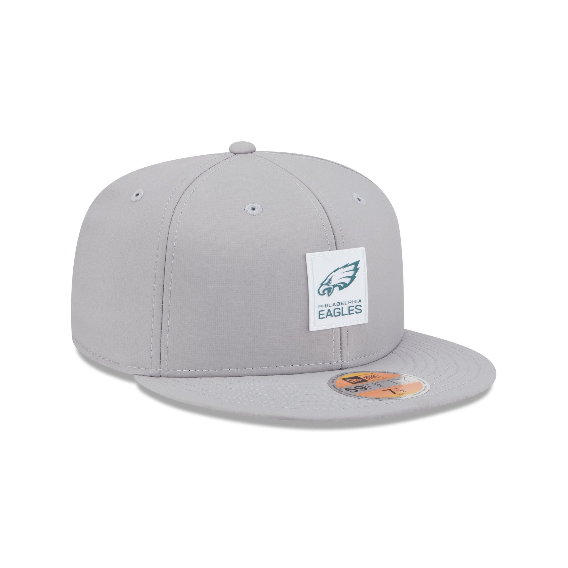 Philadelphia Eagles 2025 Sideline Hot Weather Gray 59FIFTY Fitted Hat - Image 3