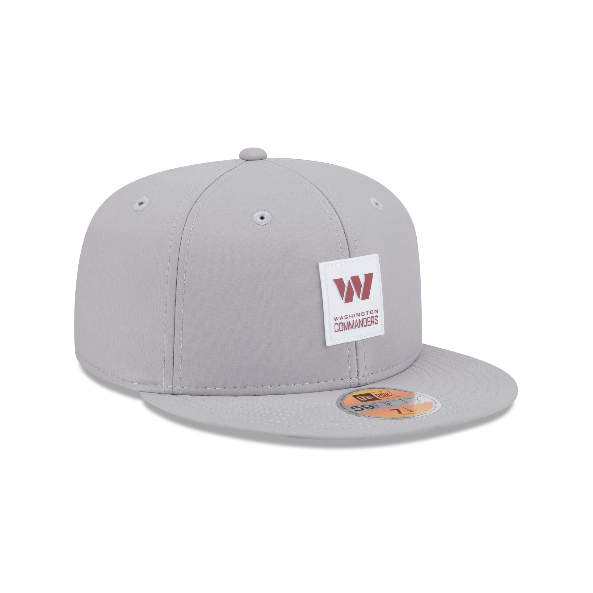 Washington Commanders 2025 Sideline Hot Weather Gray 59FIFTY Fitted Hat - Image 3