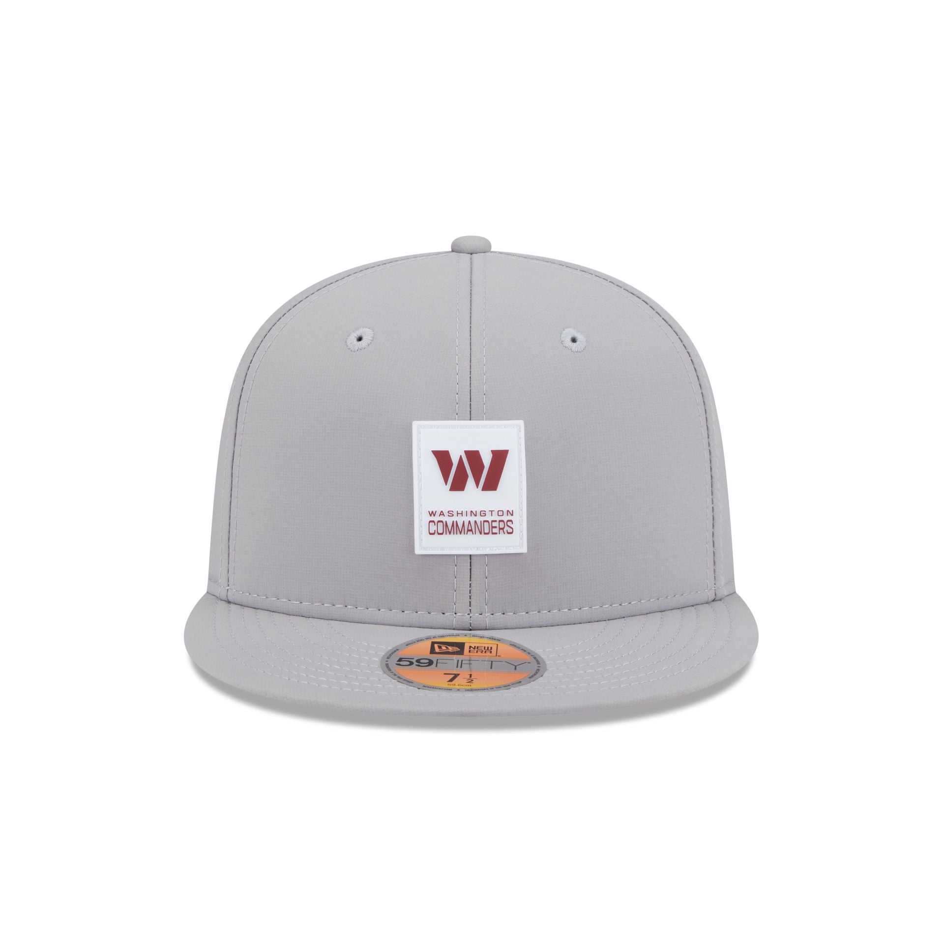 Washington Commanders 2025 Sideline Hot Weather Gray 59FIFTY Fitted Hat - Image 2