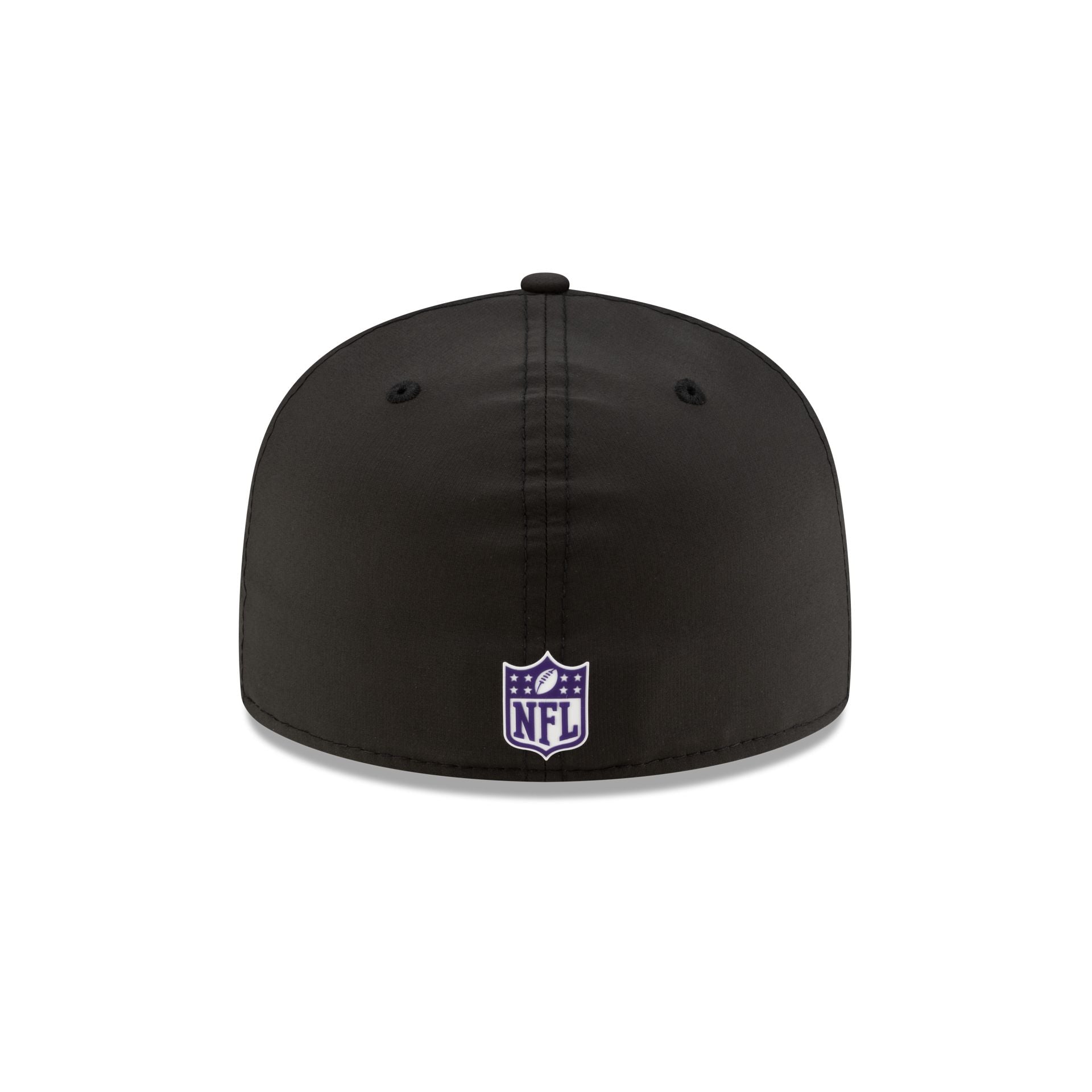 Minnesota Vikings 2025 Sideline Hot Weather Black 59FIFTY Fitted Hat - Image 6