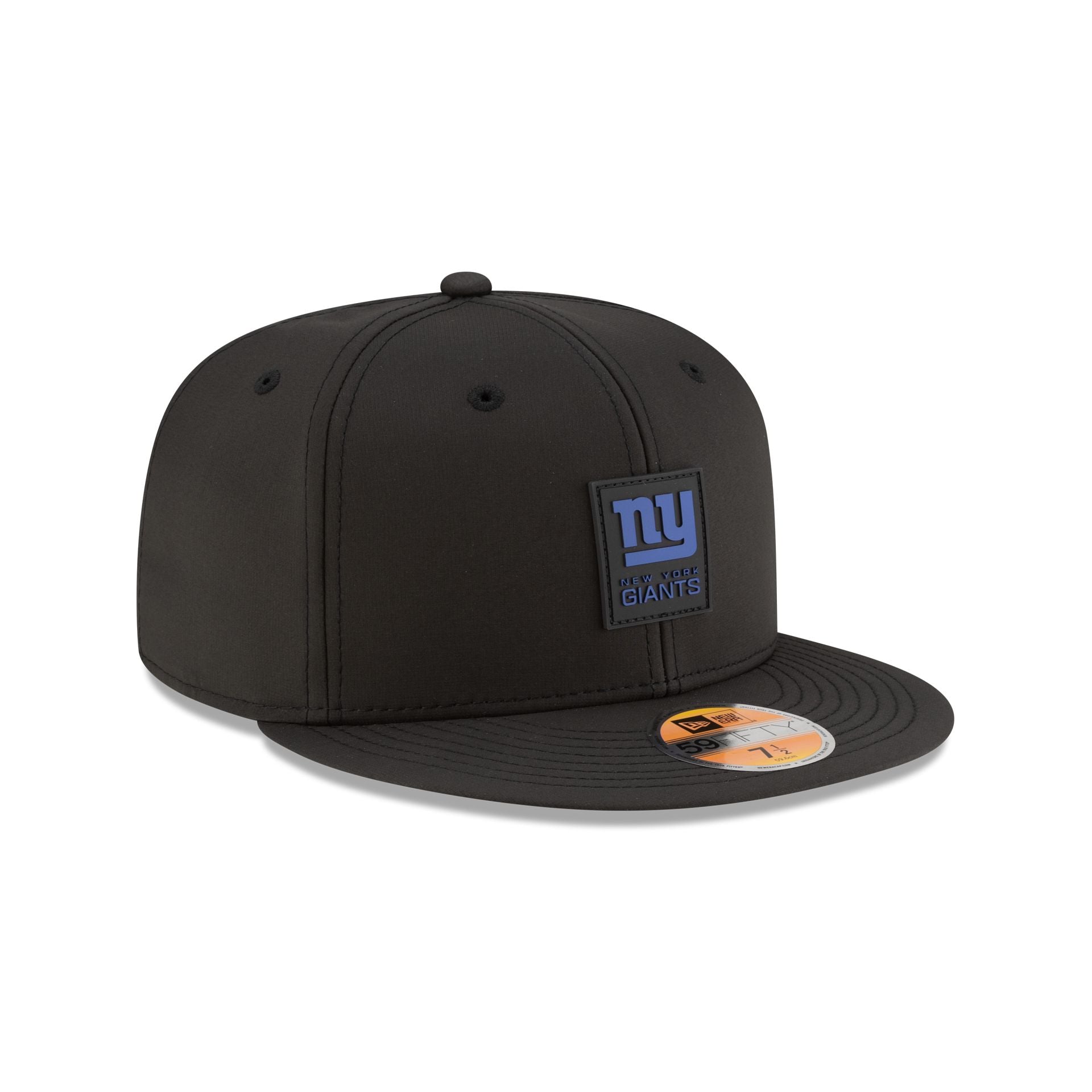 New York Giants 2025 Sideline Hot Weather Black 59FIFTY Fitted Hat - Image 3