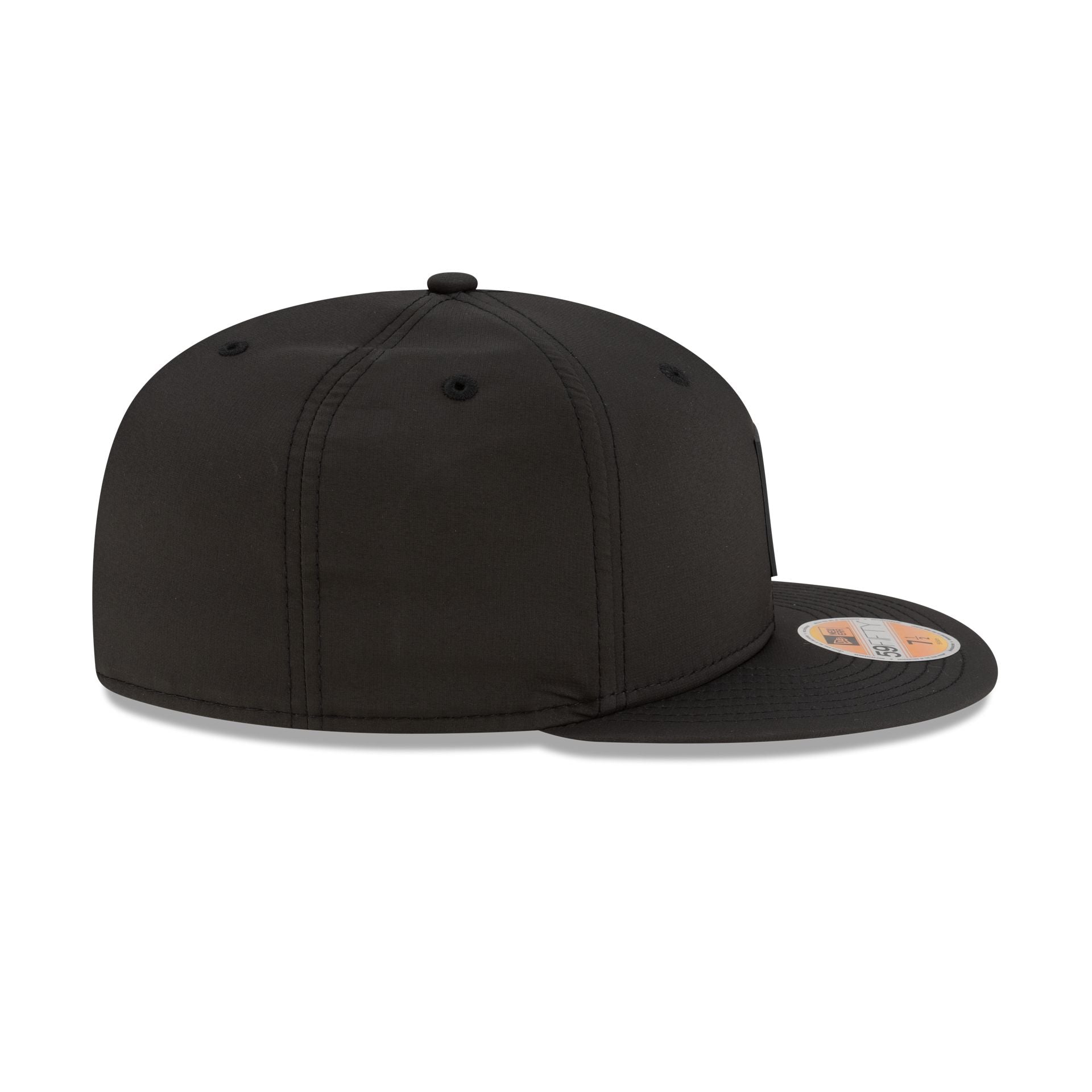 New England Patriots 2025 Sideline Hot Weather Black 59FIFTY Fitted Hat - Image 5