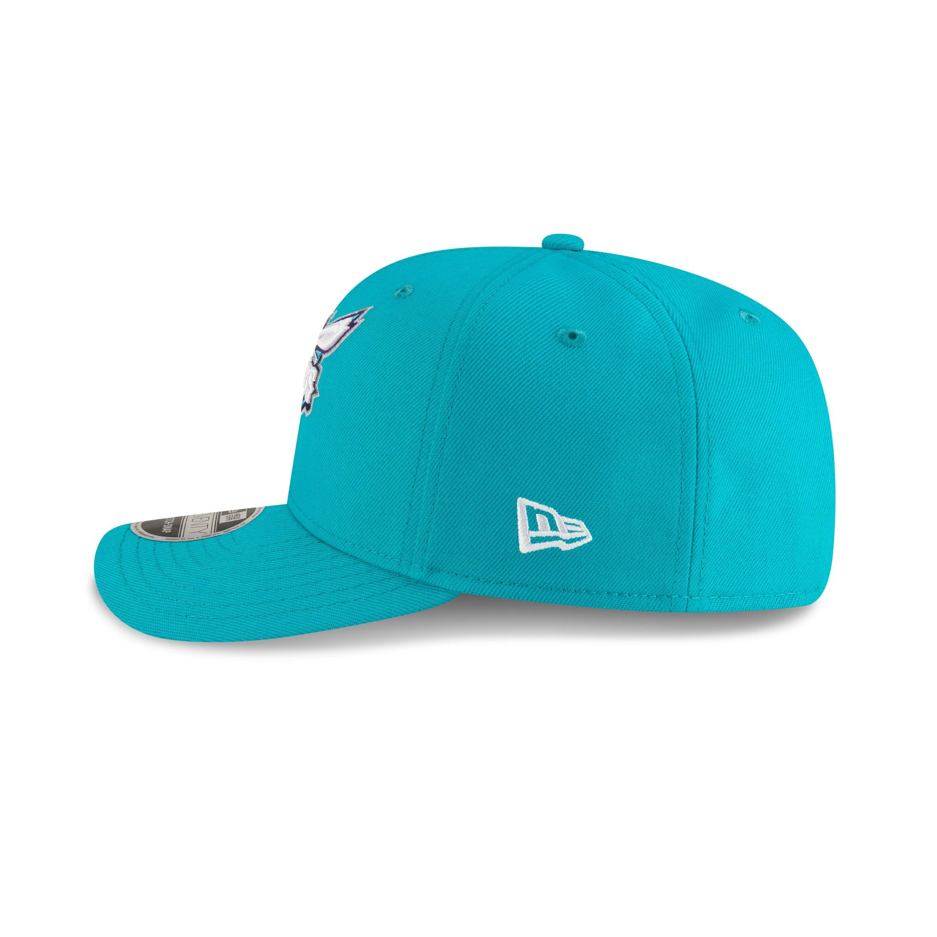Charlotte Hornets Team 9SEVENTY Stretch-Snap Hat - Image 4