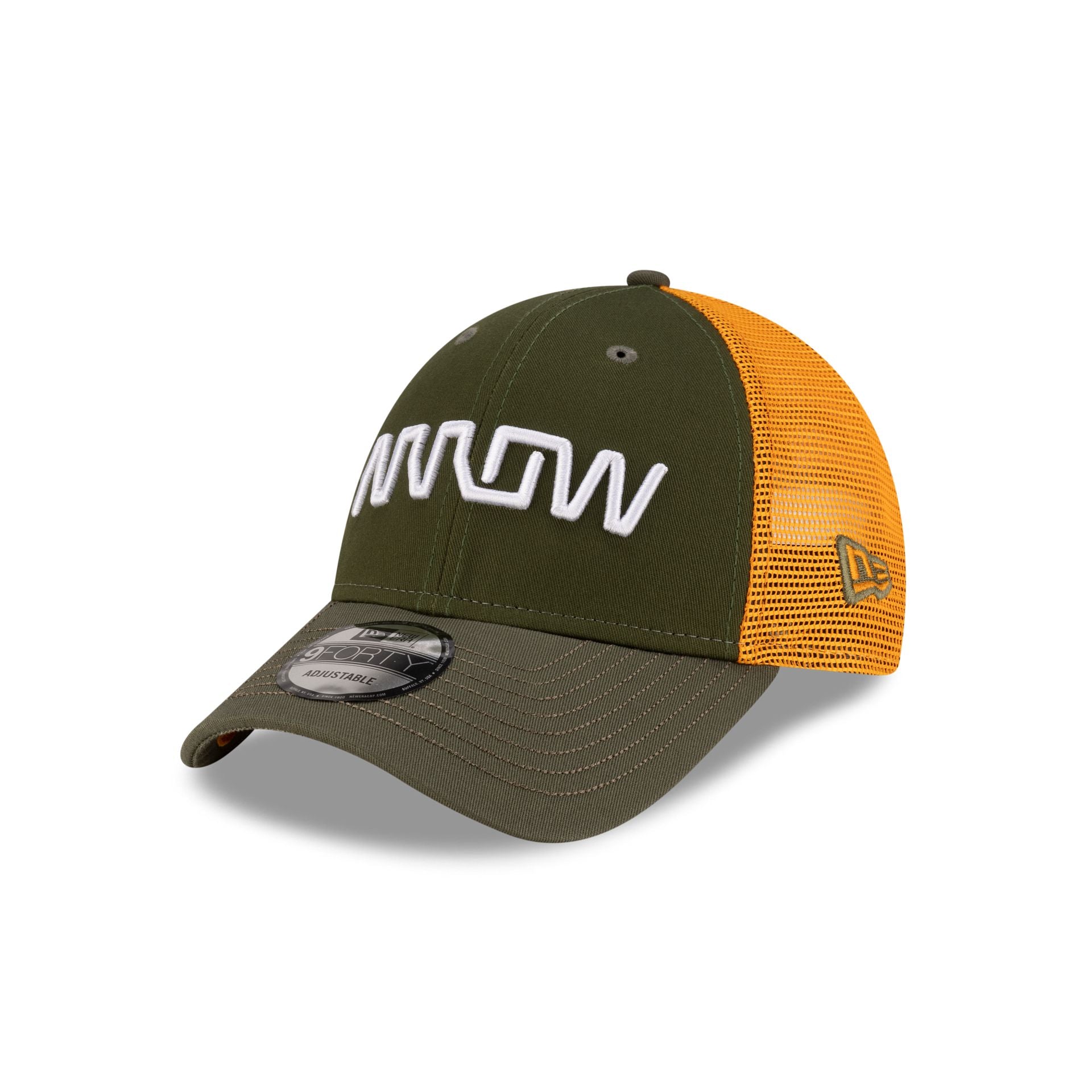 Arrow McLaren IndyCar Team Nolan Siegel 9FORTY Trucker Hat - Image 3