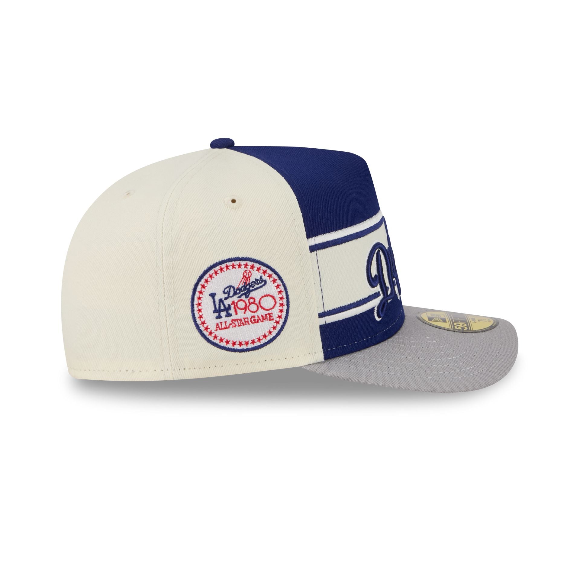 Los Angeles Dodgers Summer Derby 59FIFTY A-Frame Fitted Hat - Image 4