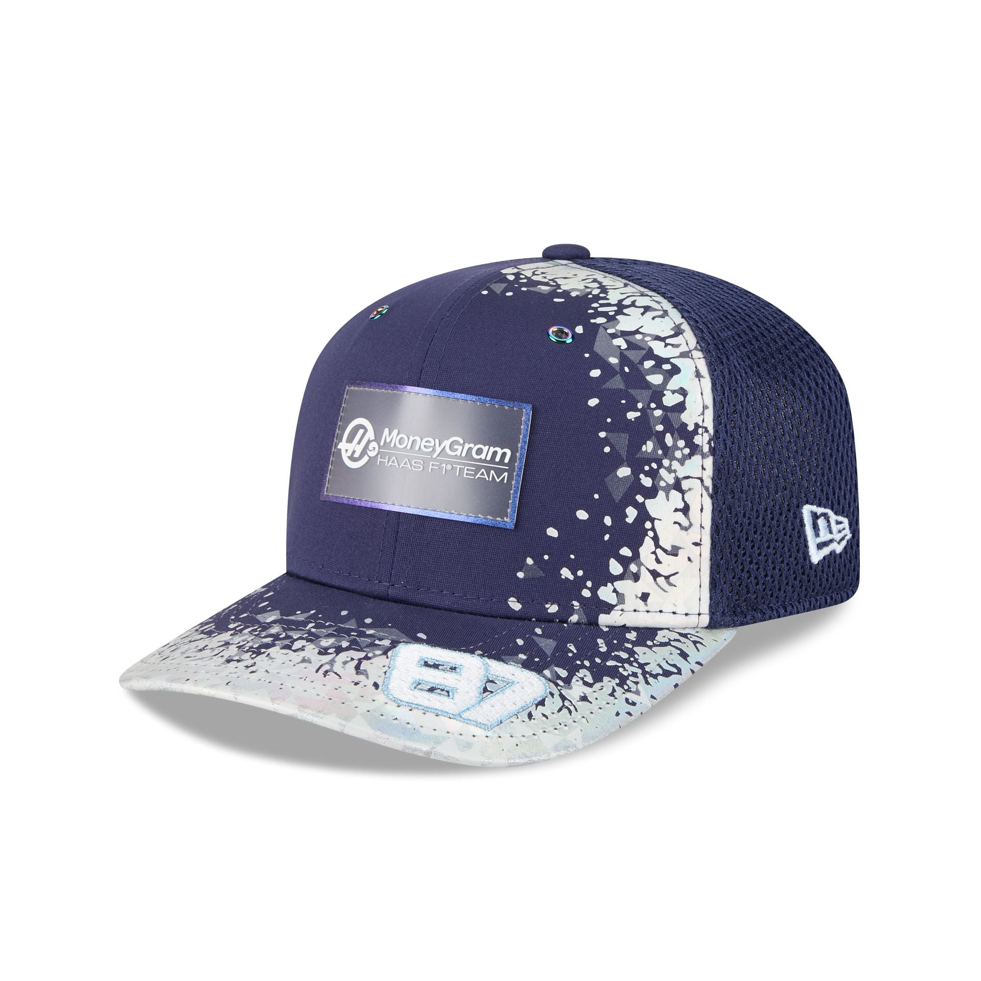 MoneyGram Haas F1 Team 2025 Las Vegas Race Special Oliver Bearman 9SEVENTY Trucker Hat