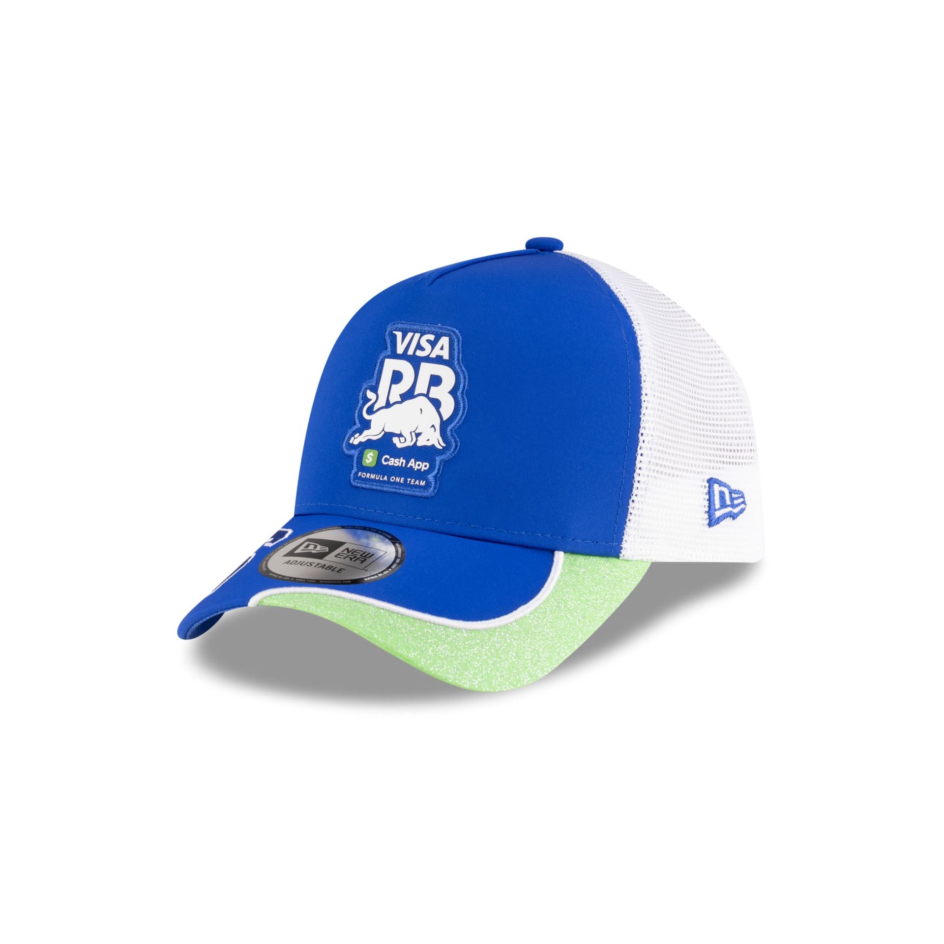 Visa Cash App Racing Bulls 2025 Las Vegas Race Special Isack Hadjar 9FORTY A-Frame Trucker Hat - Image 3