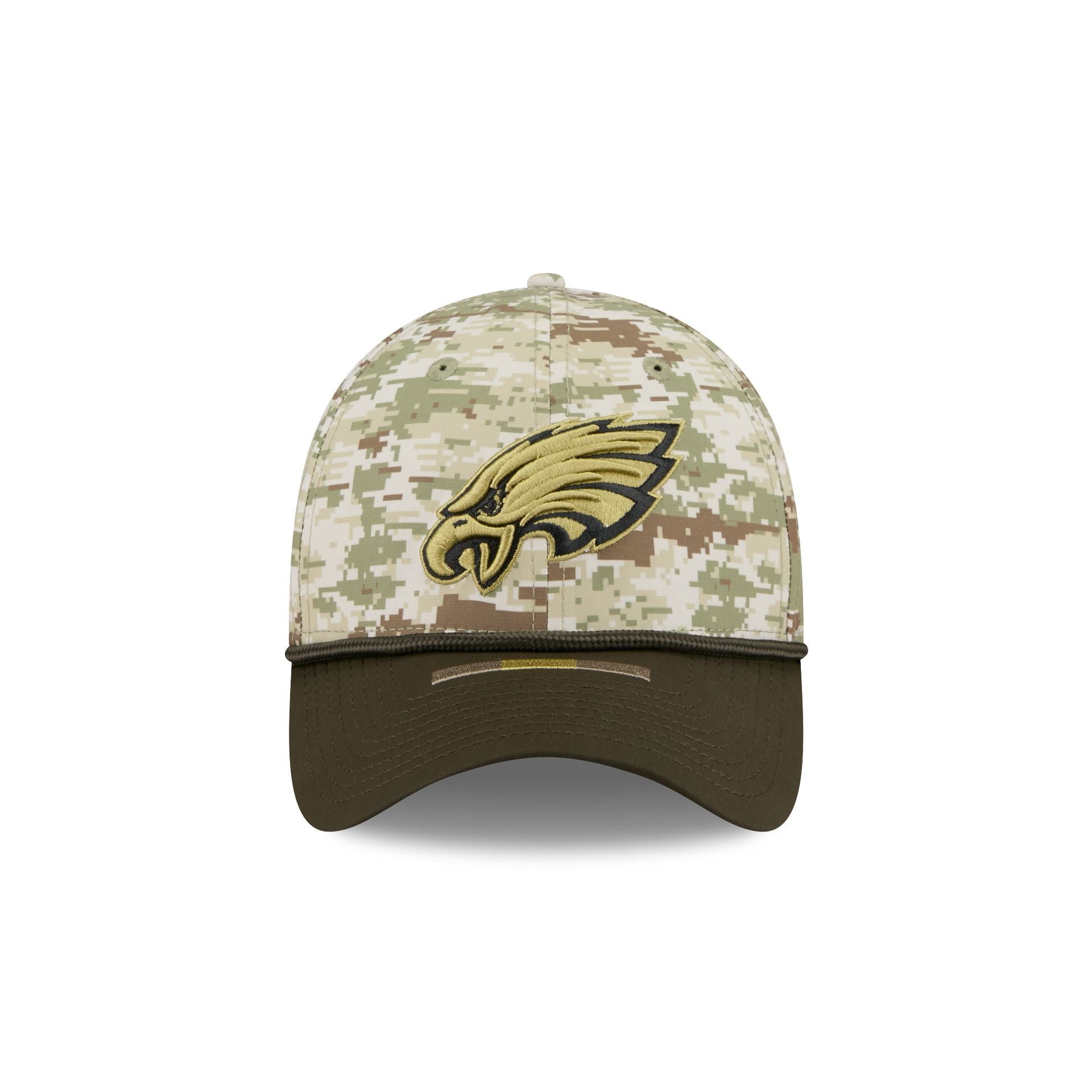 Philadelphia Eagles 2025 Salute to Service Digi Camo 39THIRTY Stretch Fit Hat - Image 2