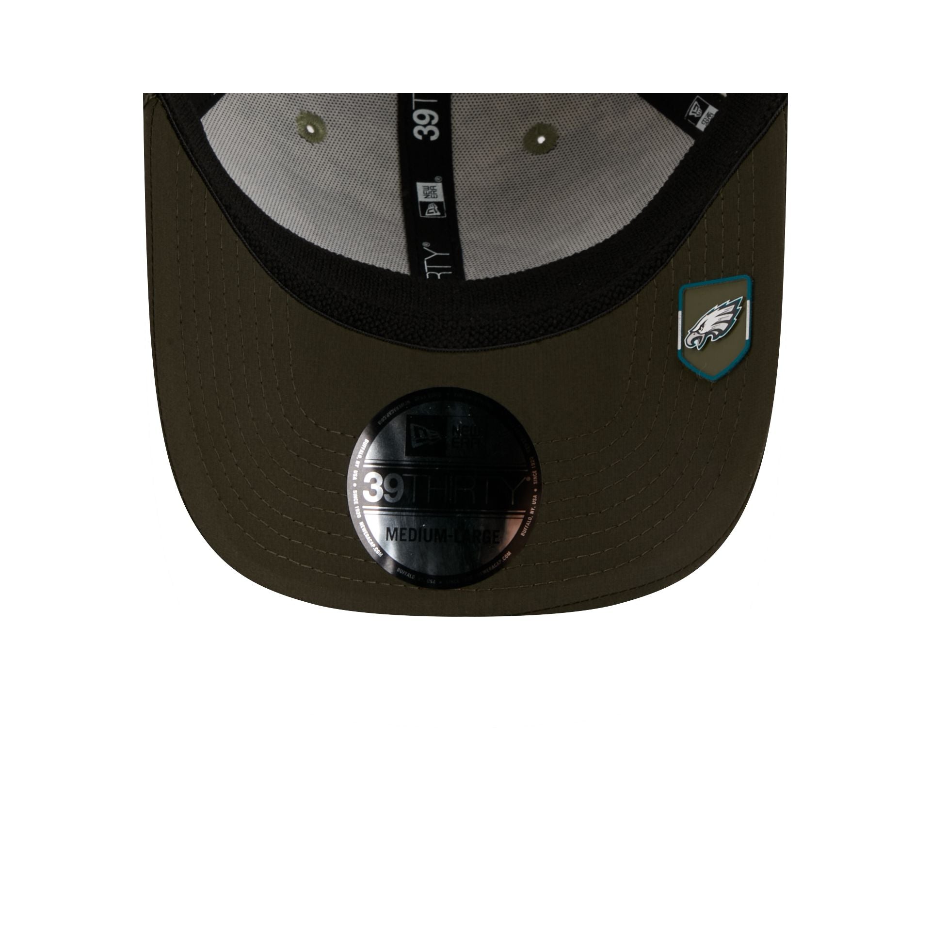 Philadelphia Eagles 2025 Salute to Service Digi Camo 39THIRTY Stretch Fit Hat - Image 7