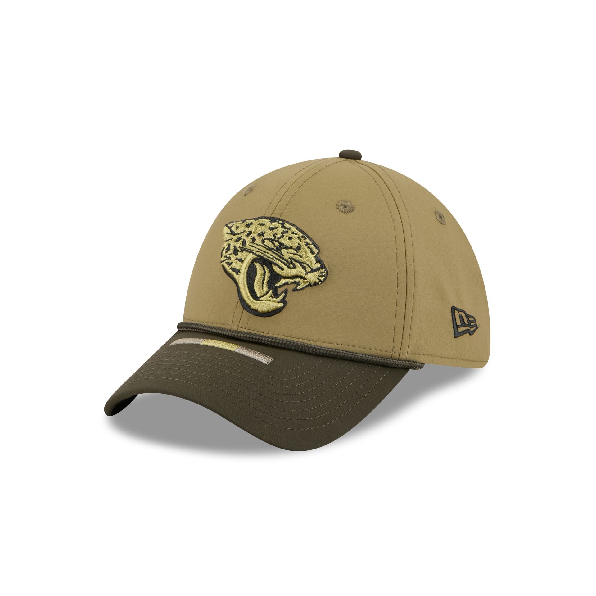 Jacksonville Jaguars 2025 Salute to Service 39THIRTY Stretch Fit Hat - Image 3