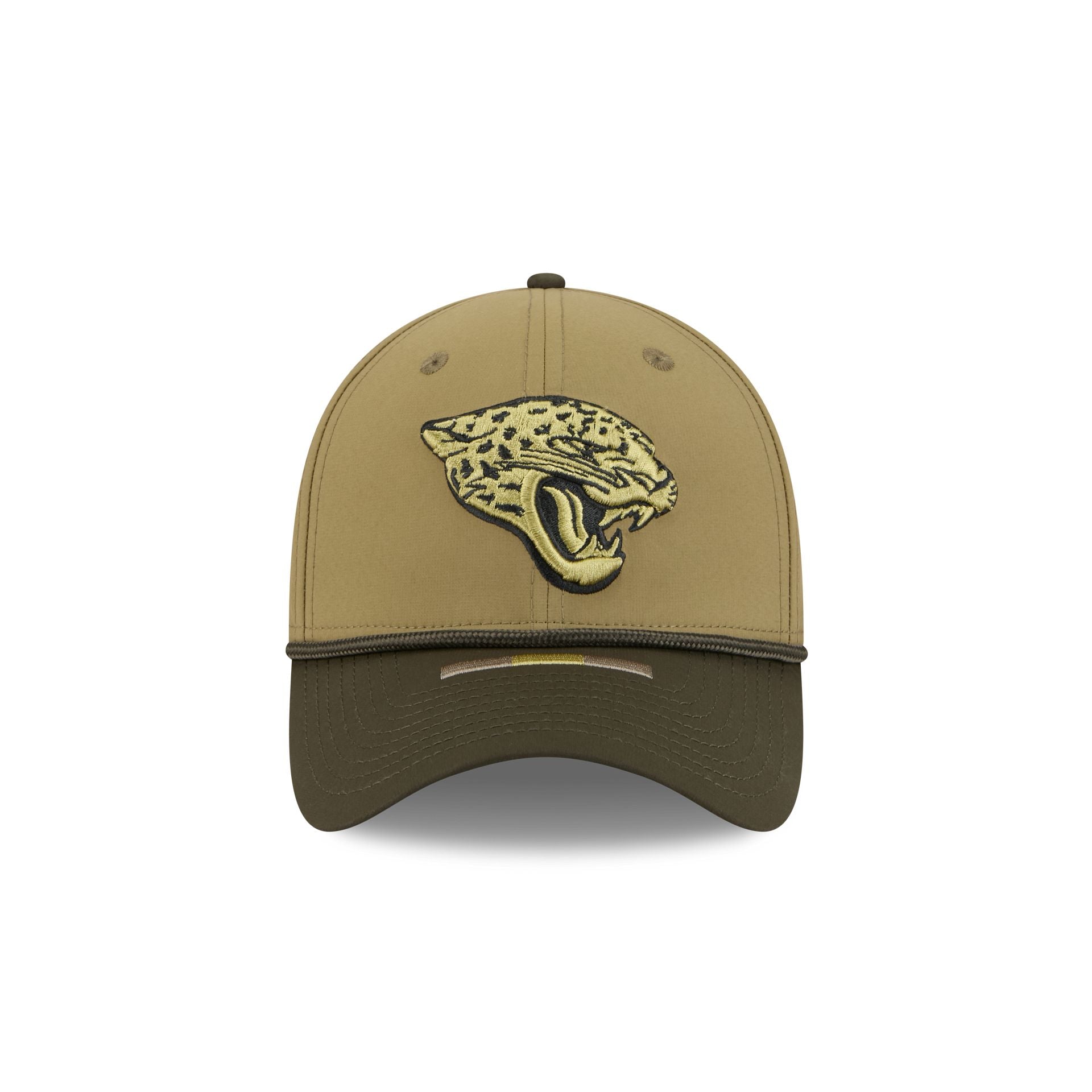 Jacksonville Jaguars 2025 Salute to Service 39THIRTY Stretch Fit Hat - Image 2