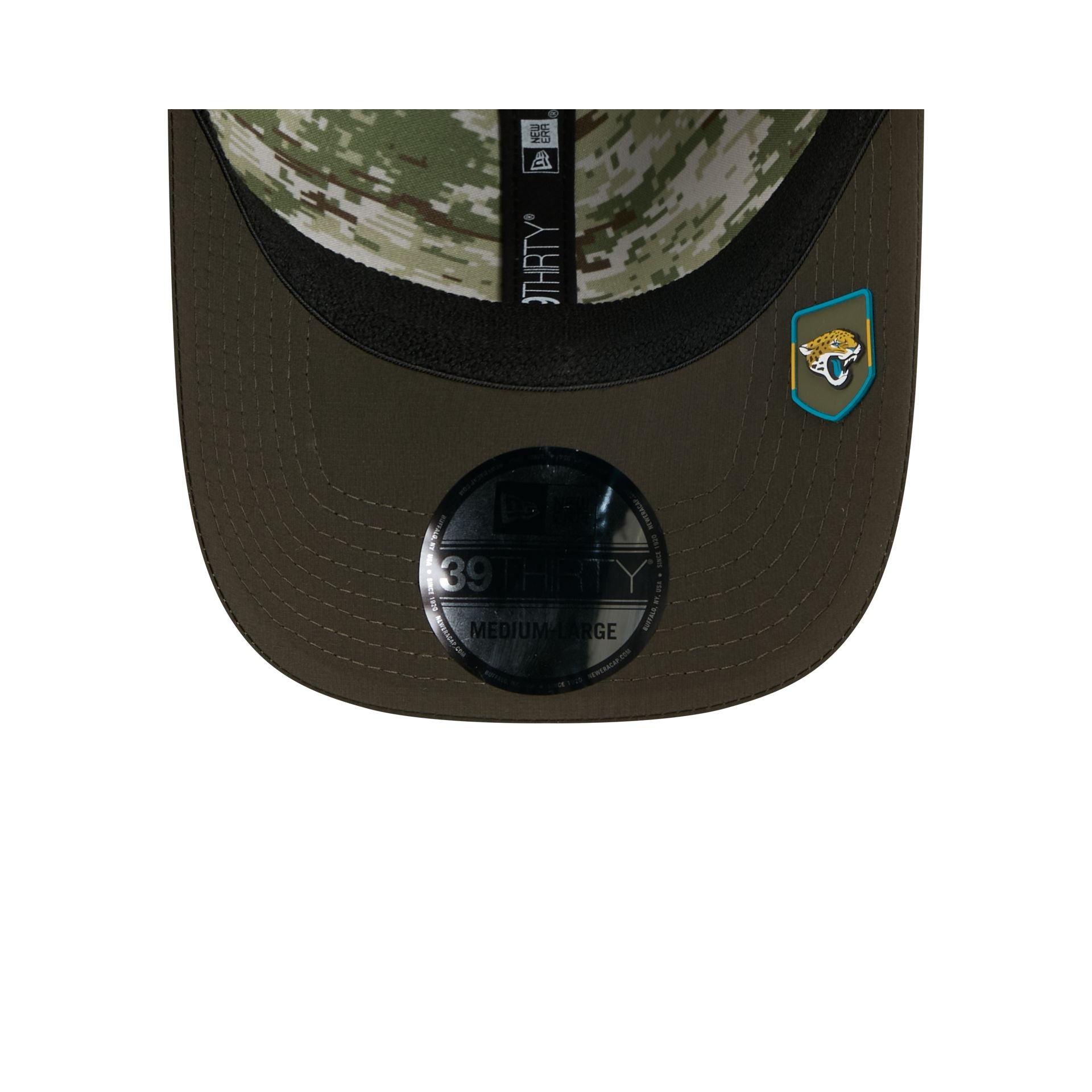 Jacksonville Jaguars 2025 Salute to Service 39THIRTY Stretch Fit Hat - Image 7