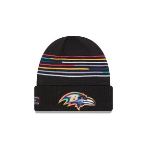 Baltimore Ravens 2025 Crucial Catch Cuff Knit Hat