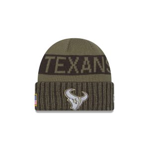 Houston Texans 2025 Salute to Service Cuff Knit Hat