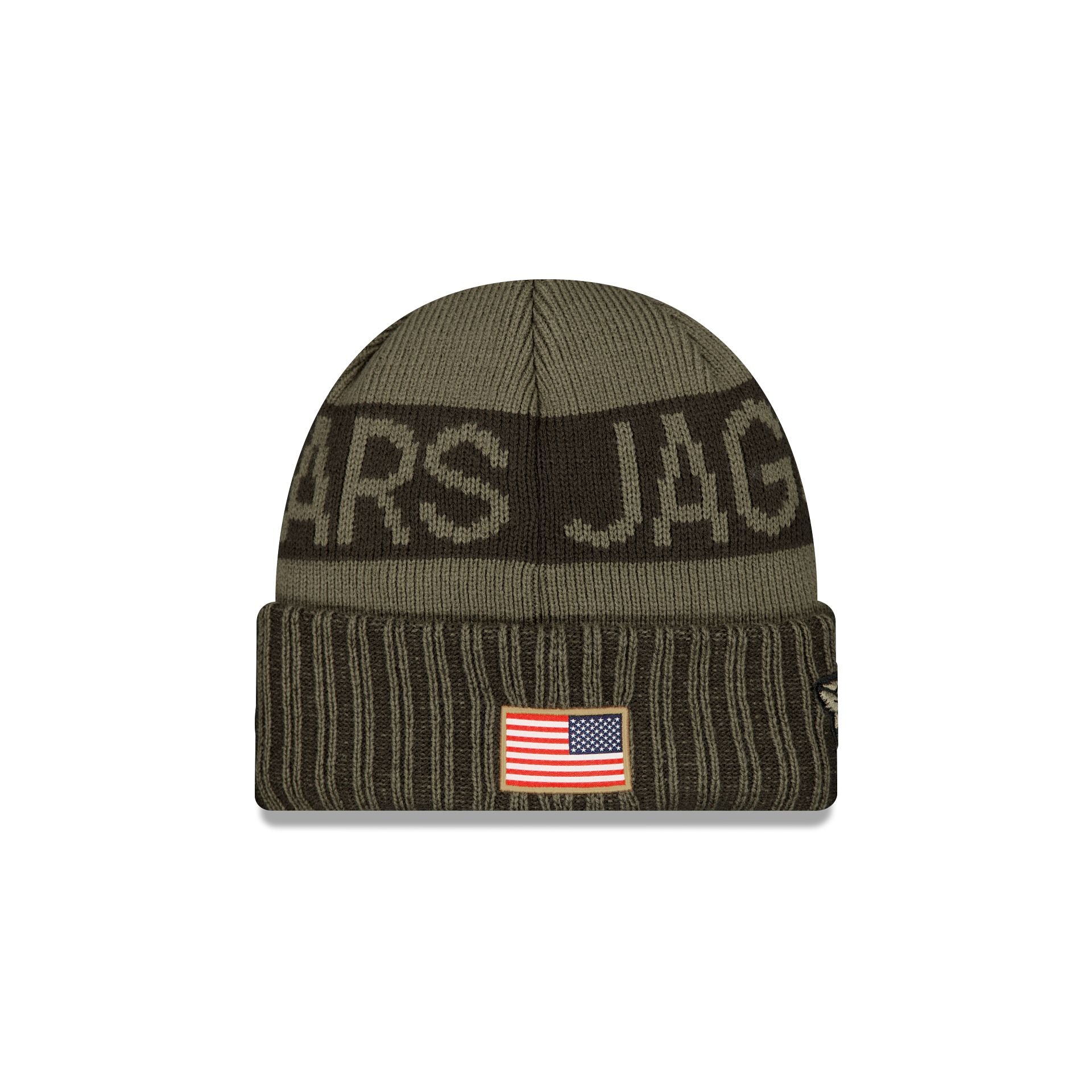 Jacksonville Jaguars 2025 Salute to Service Cuff Knit Hat - Image 2