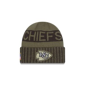 Kansas City Chiefs 2025 Salute to Service Cuff Knit Hat