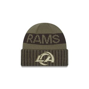 Los Angeles Rams 2025 Salute to Service Cuff Knit Hat