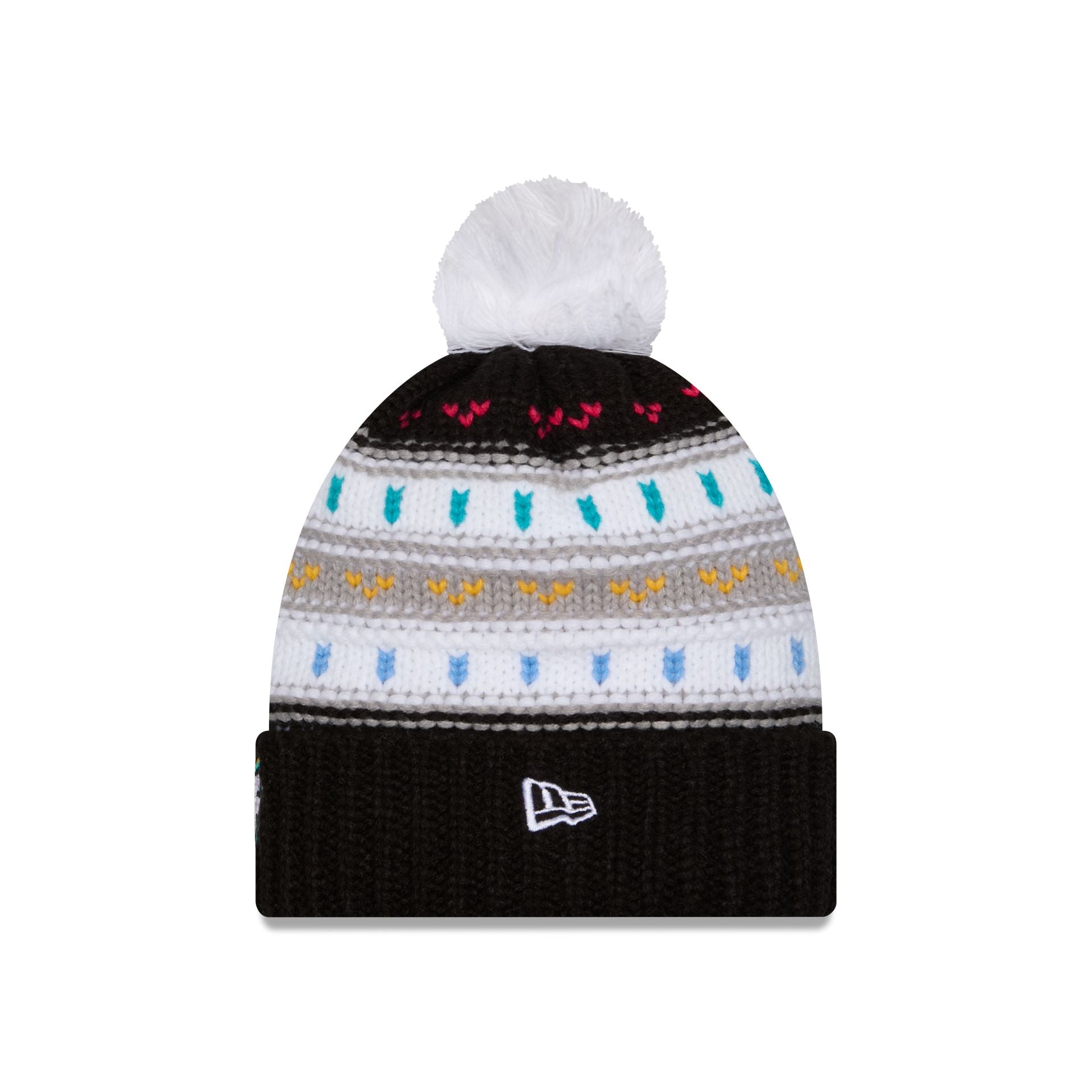 Philadelphia Eagles 2025 Crucial Catch Women's Pom Knit Hat - Image 3