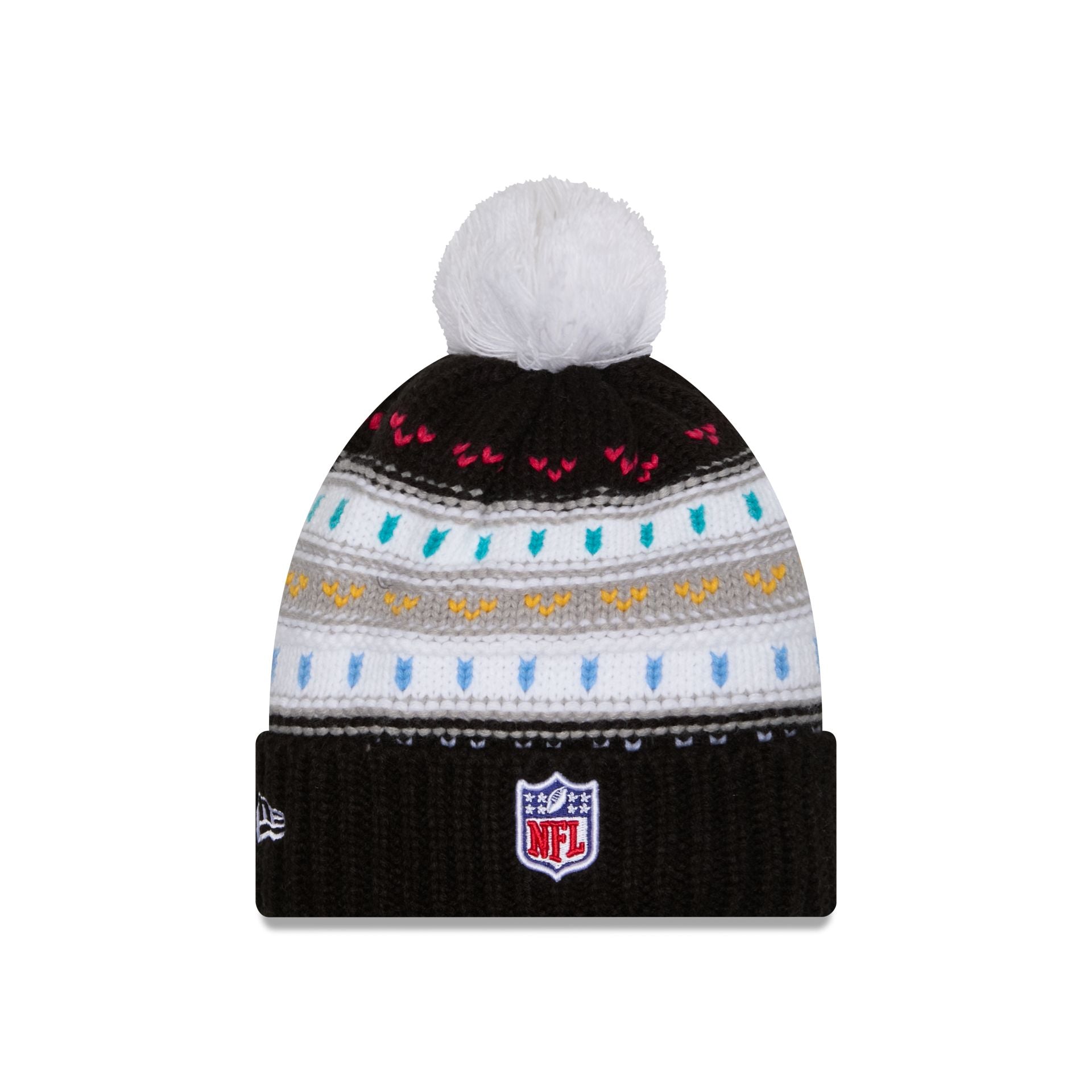 Cincinnati Bengals 2025 Crucial Catch Women's Pom Knit Hat - Image 4