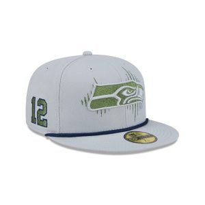 Seattle Seahawks 2025 NFL Rivalries 59FIFTY Fitted Hat