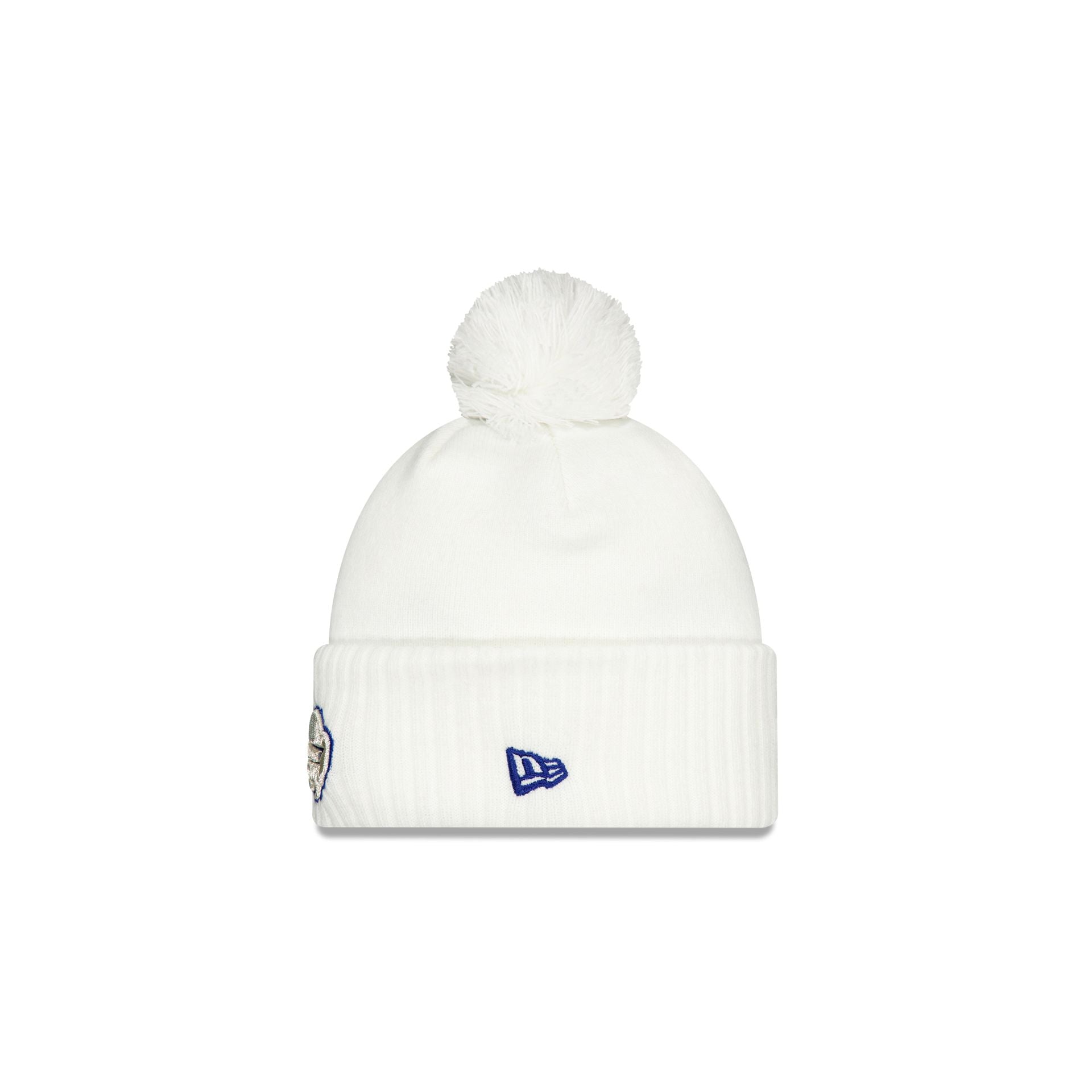 Buffalo Bills 2025 NFL Rivalries Kids Pom Knit Hat - Image 2