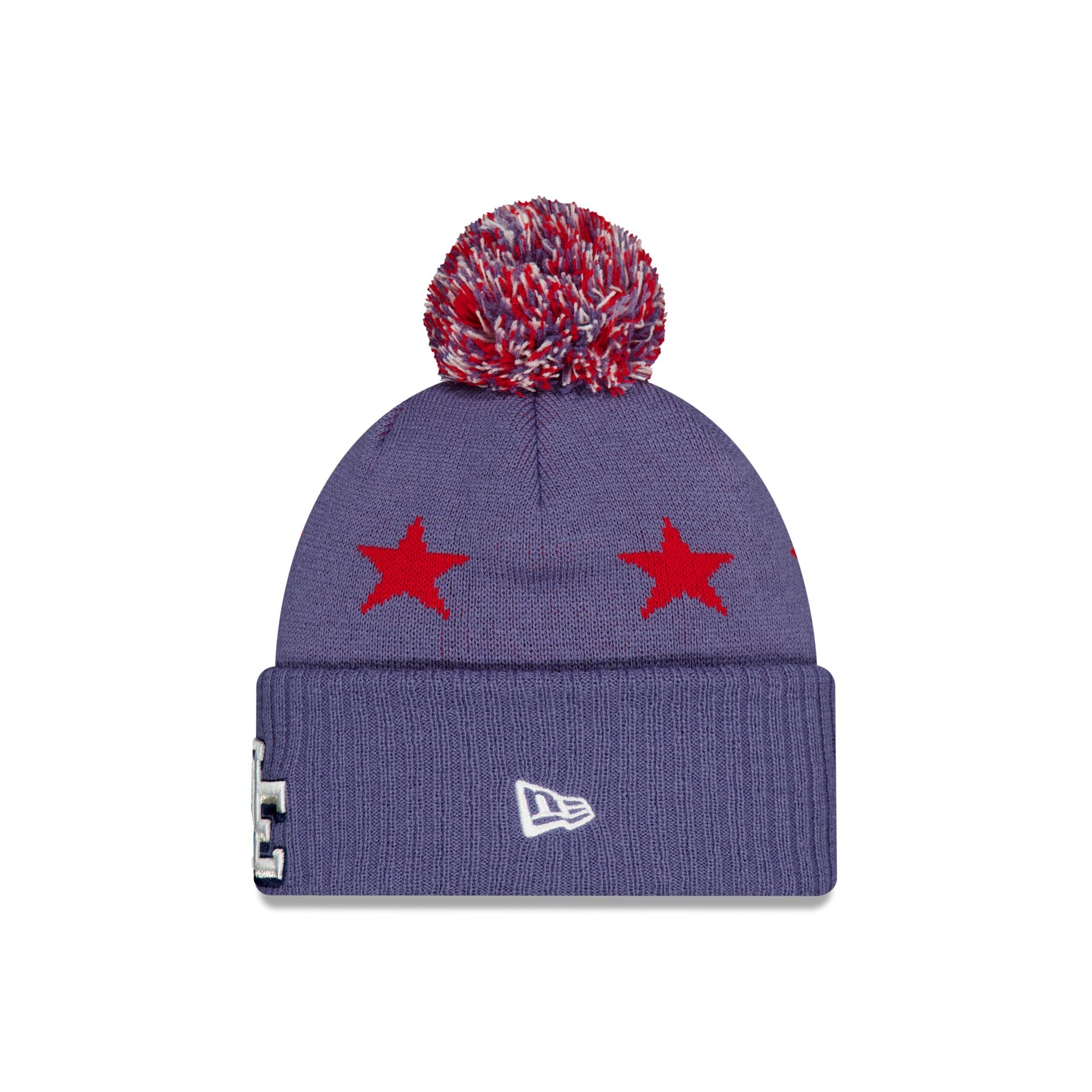 New England Patriots 2025 NFL Rivalries Pom Knit Hat - Image 2