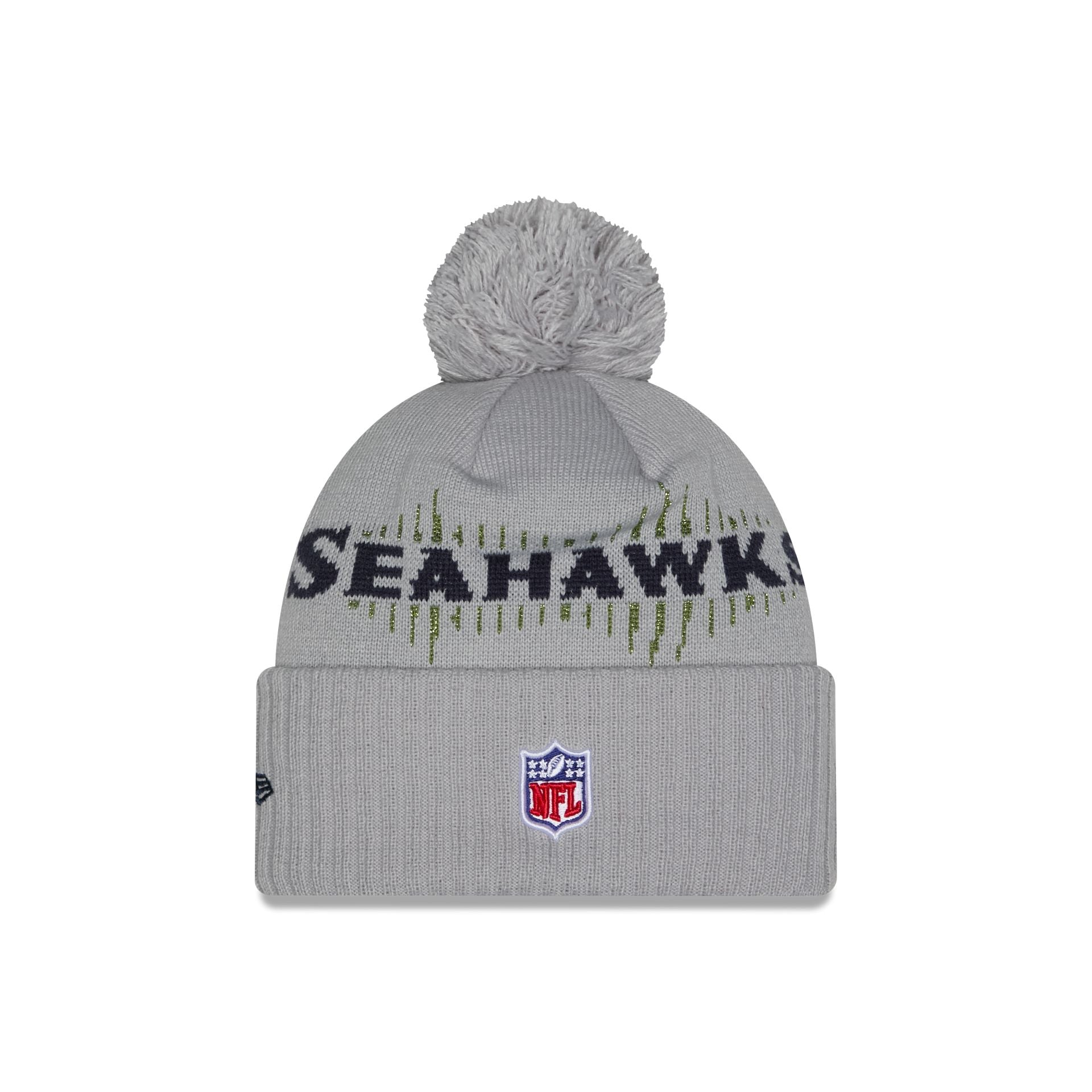 Seattle Seahawks 2025 NFL Rivalries Pom Knit Hat - Image 2