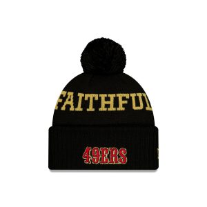 San Francisco 49ers 2025 NFL Rivalries Pom Knit Hat