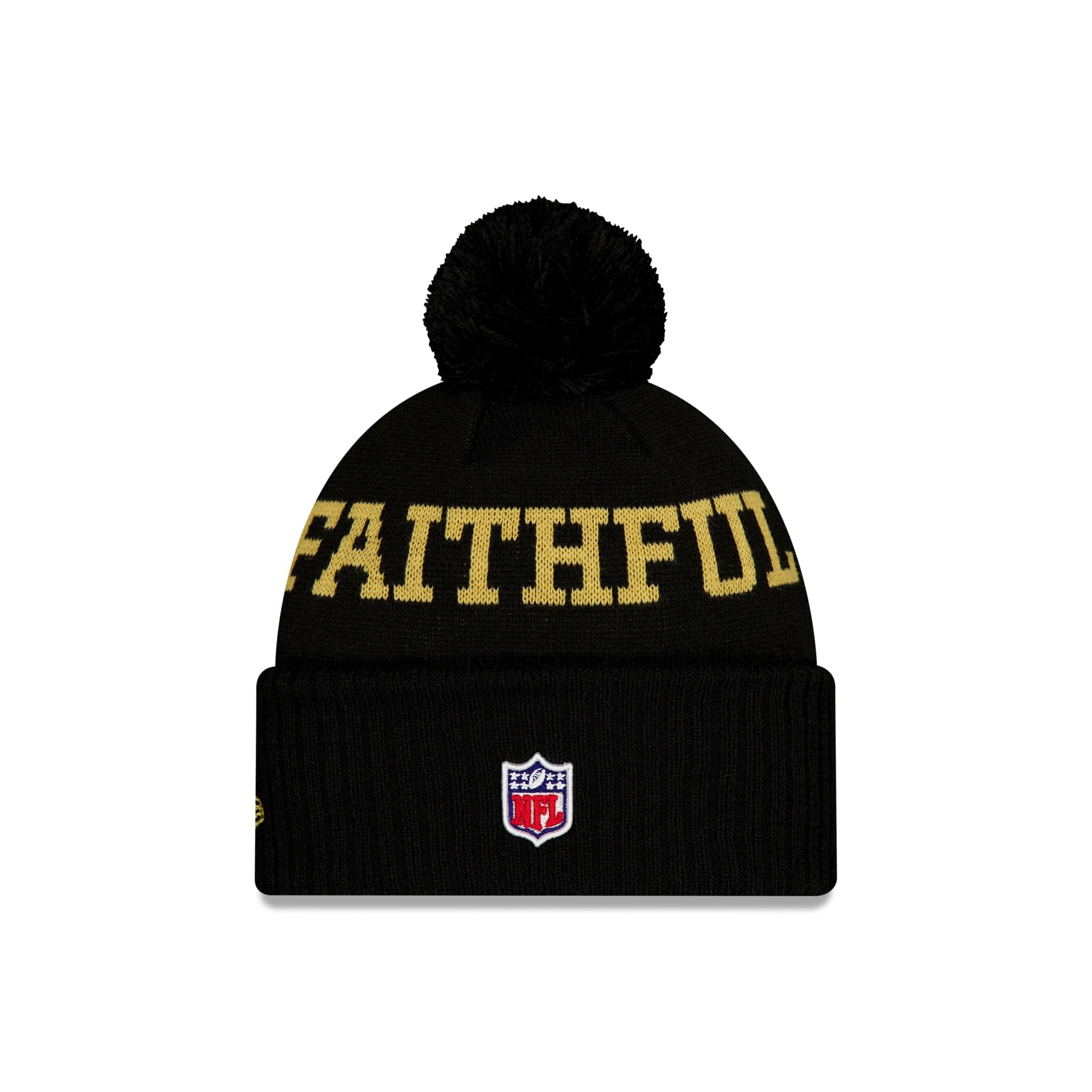 San Francisco 49ers 2025 NFL Rivalries Pom Knit Hat - Image 3