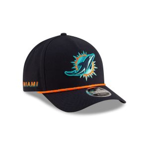 Miami Dolphins 2025 NFL Rivalries 9FORTY M-Crown A-Frame Snapback Hat