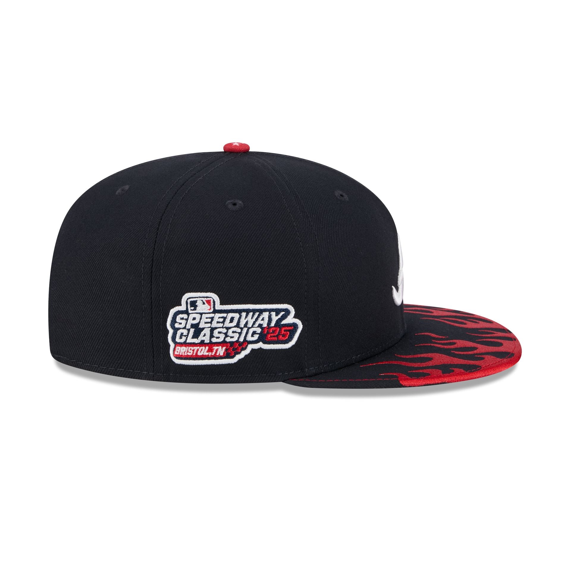 Atlanta Braves Speedway Classic 9FIFTY Snapback Hat - Image 4