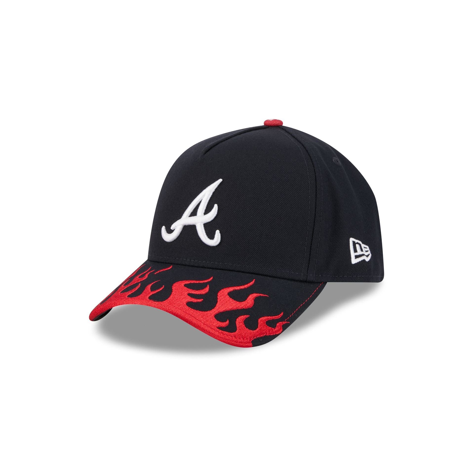 Atlanta Braves Speedway Classic 9FORTY A-Frame Snapback Hat - Image 3