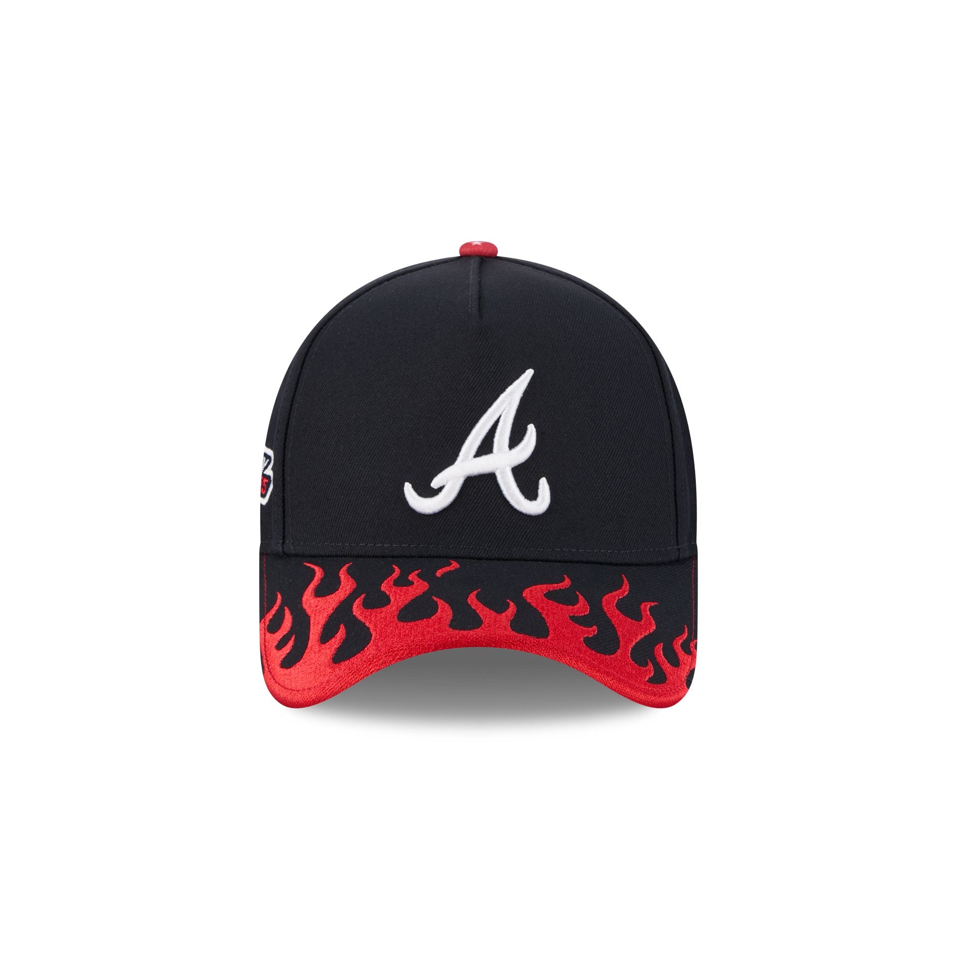 Atlanta Braves Speedway Classic 9FORTY A-Frame Snapback Hat - Image 2