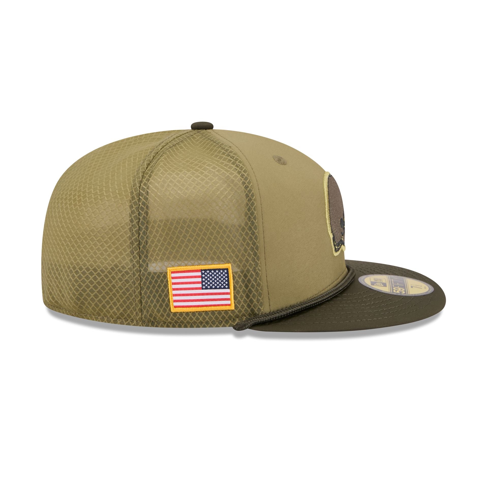 Cleveland Browns 2025 Salute to Service 59FIFTY Fitted Hat - Image 4