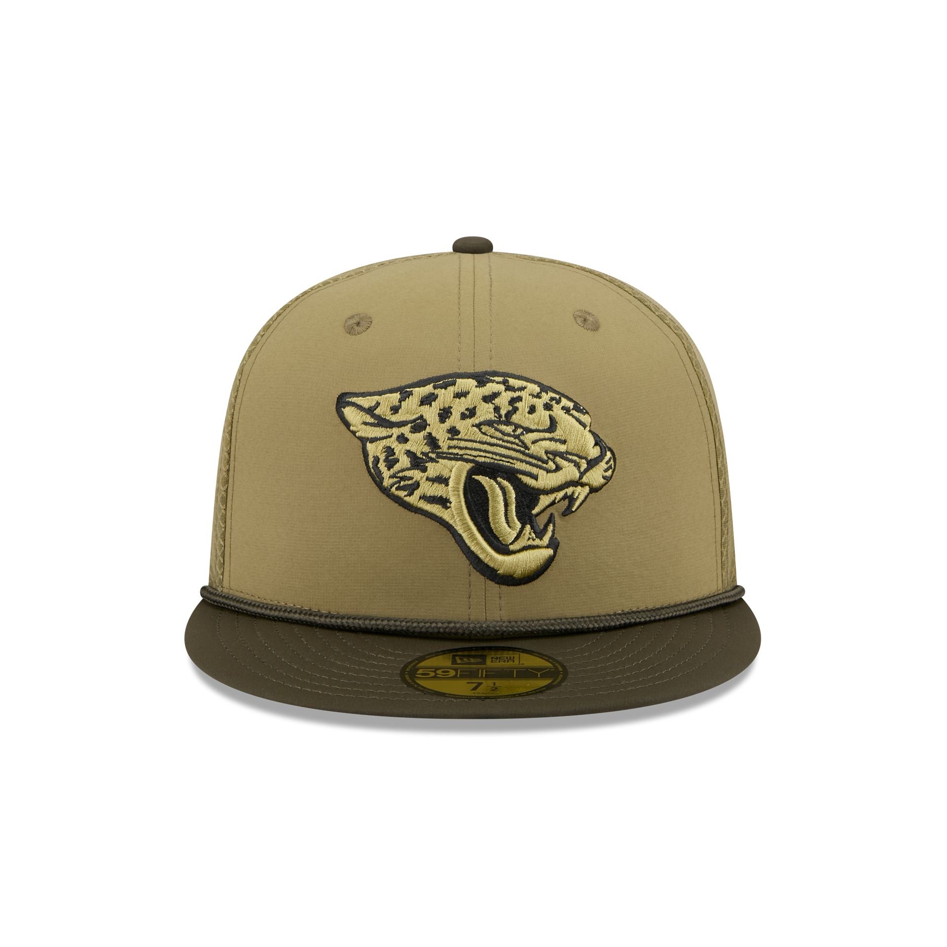 Jacksonville Jaguars 2025 Salute to Service 59FIFTY Fitted Hat - Image 2