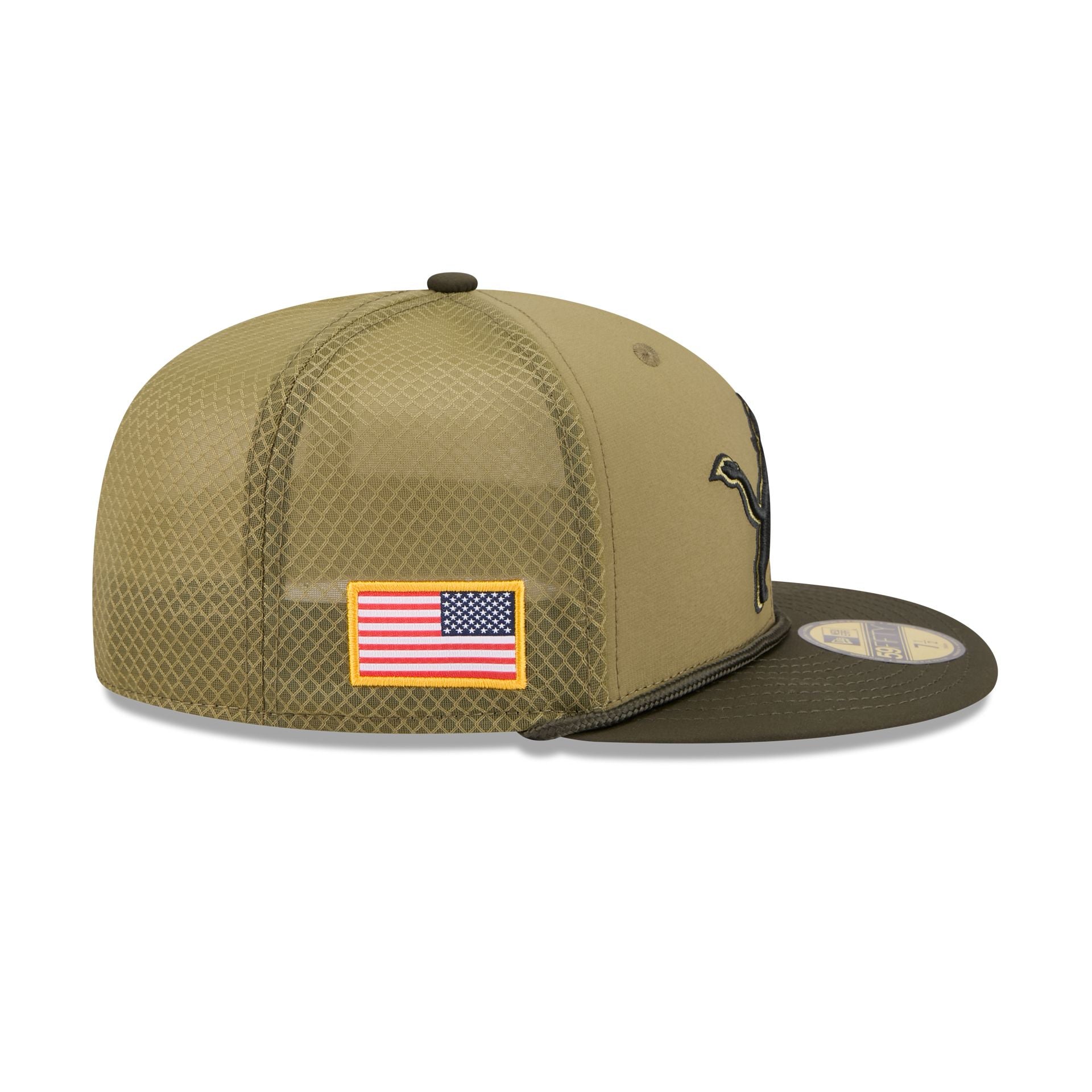 Detroit Lions 2025 Salute to Service 59FIFTY Fitted Hat - Image 4