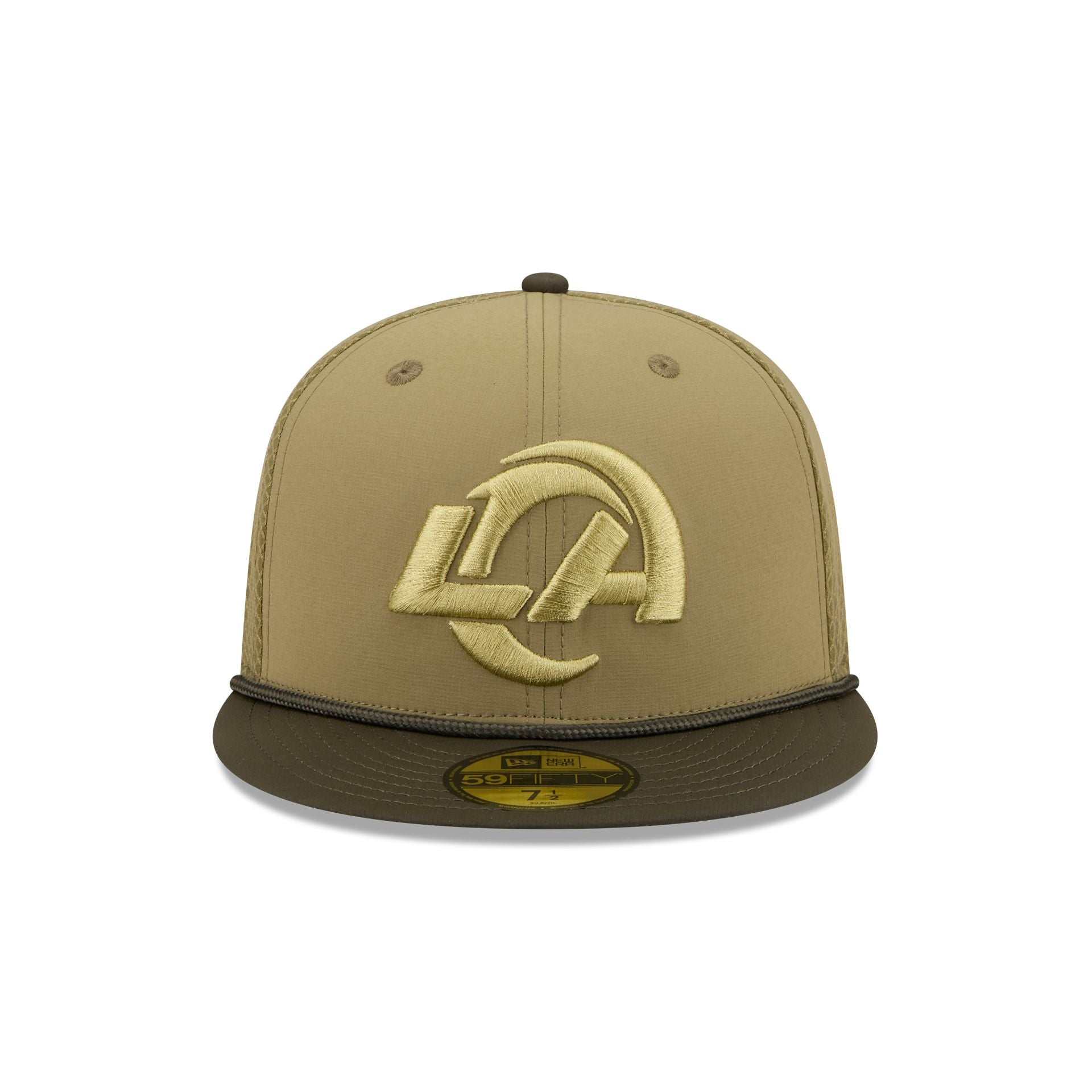 Los Angeles Rams 2025 Salute to Service 59FIFTY Fitted Hat - Image 2
