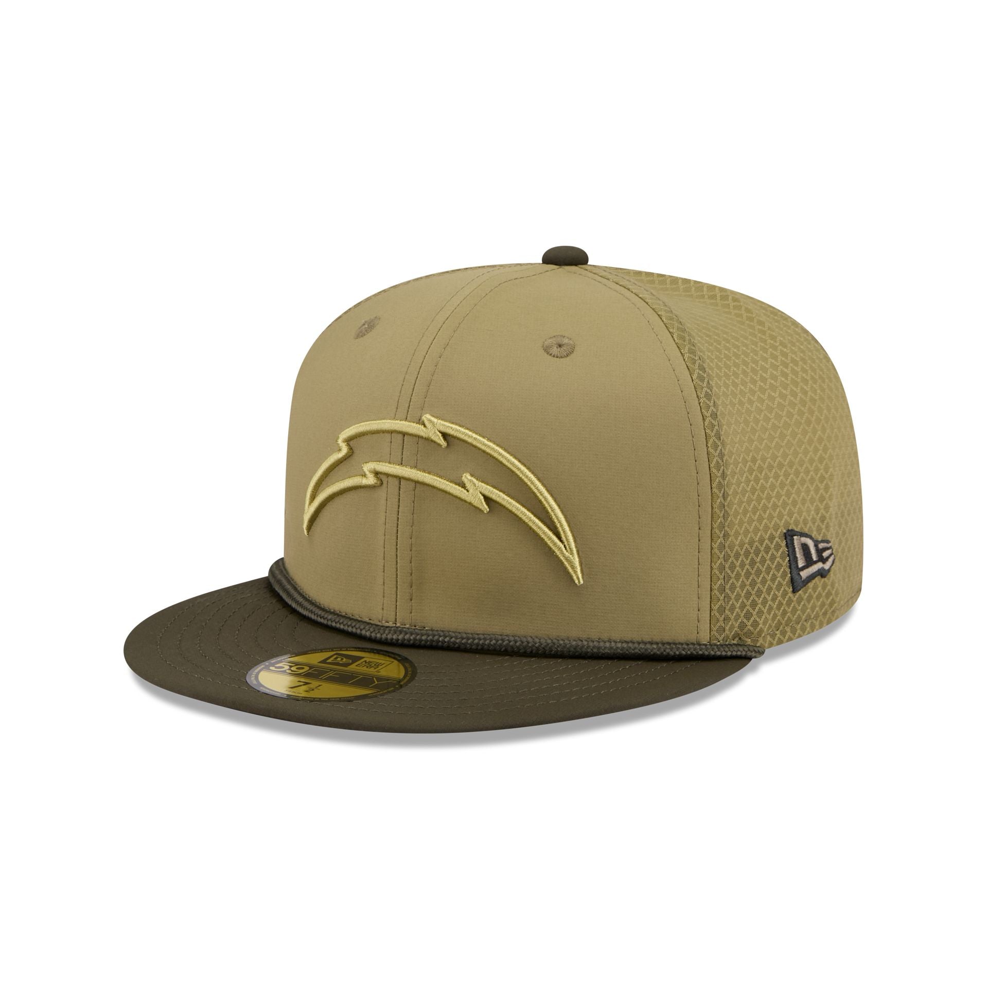 Los Angeles Chargers 2025 Salute to Service 59FIFTY Fitted Hat - Image 3