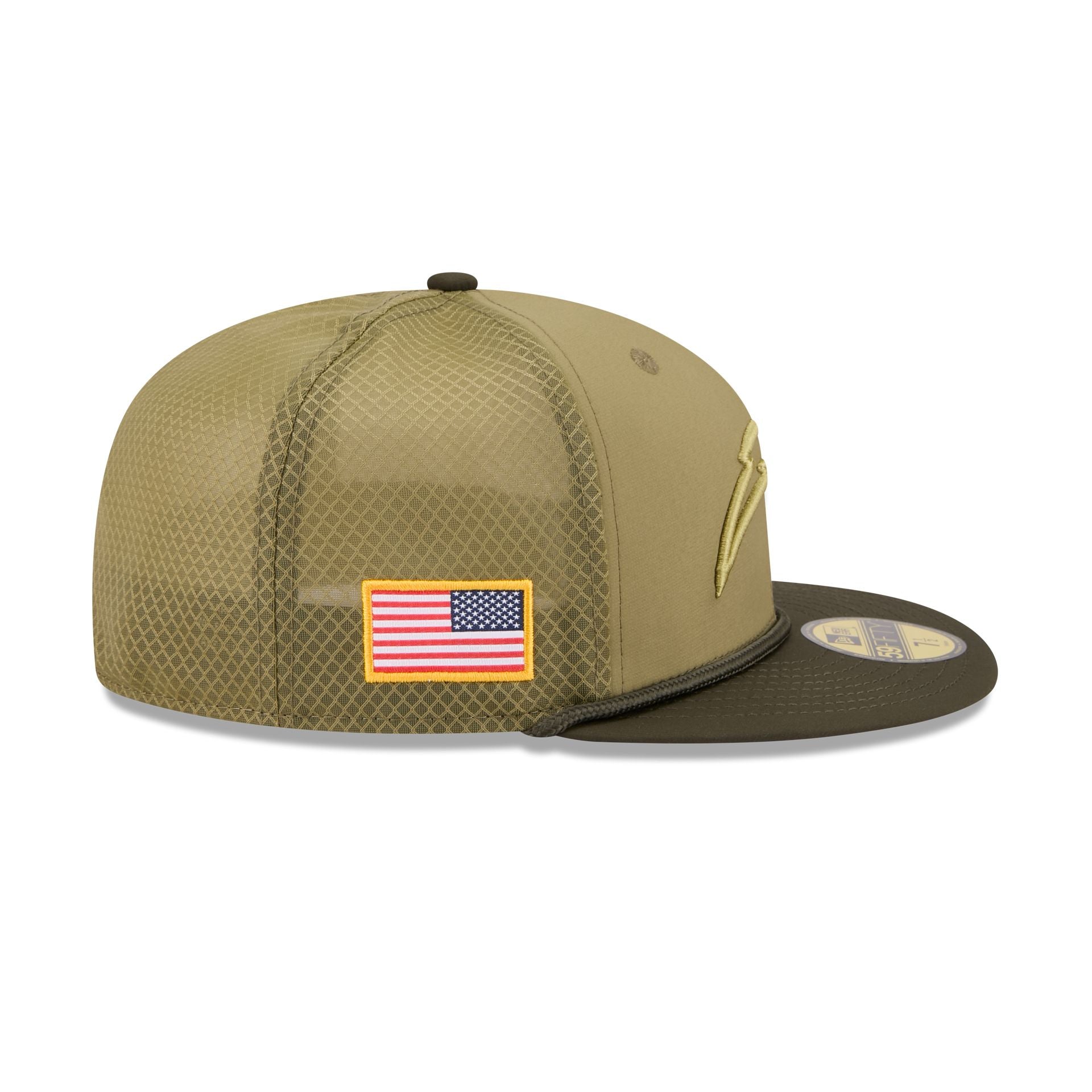 Los Angeles Chargers 2025 Salute to Service 59FIFTY Fitted Hat - Image 4