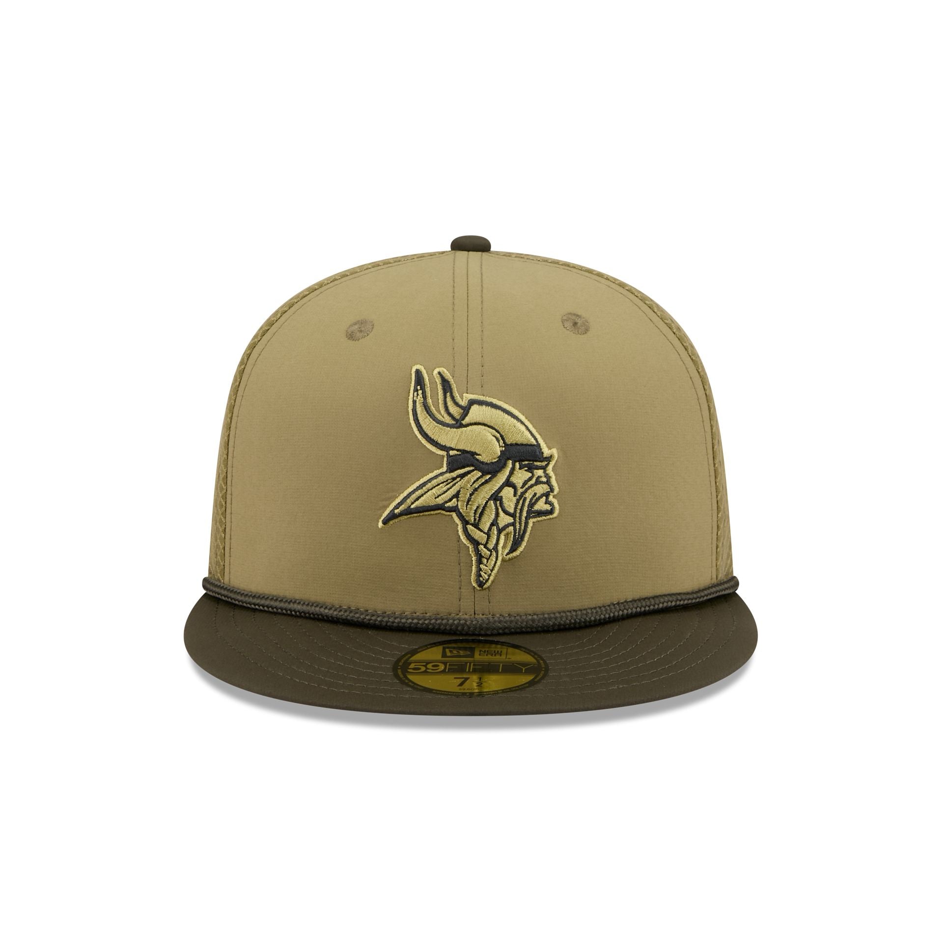 Minnesota Vikings 2025 Salute to Service 59FIFTY Fitted Hat - Image 2