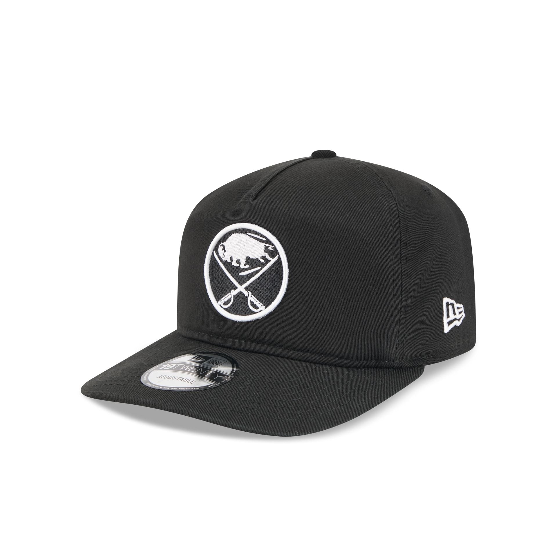 Buffalo Sabres Black and White 19TWENTY Snapback Hat