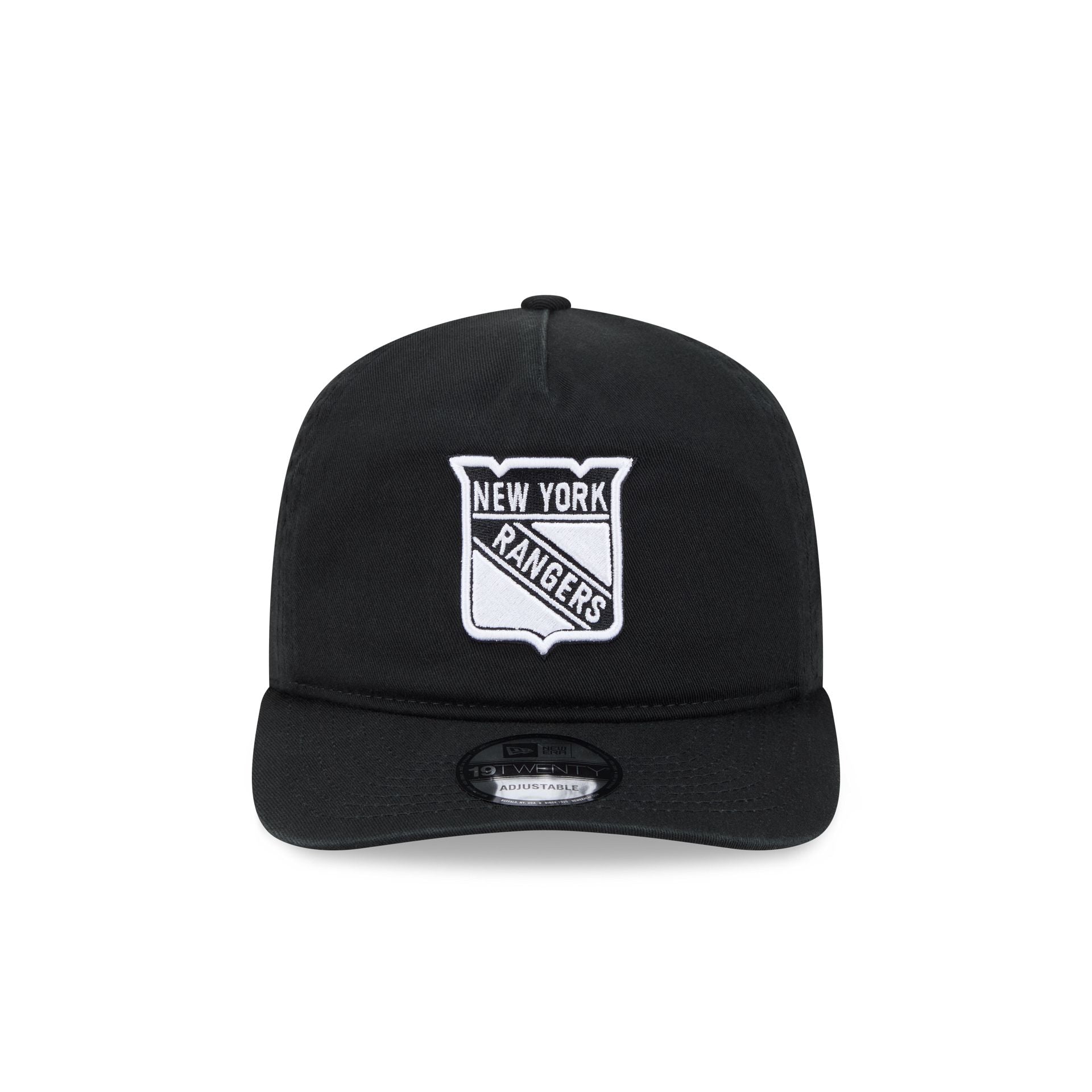 New York Rangers Black and White 19TWENTY Snapback Hat - Image 2