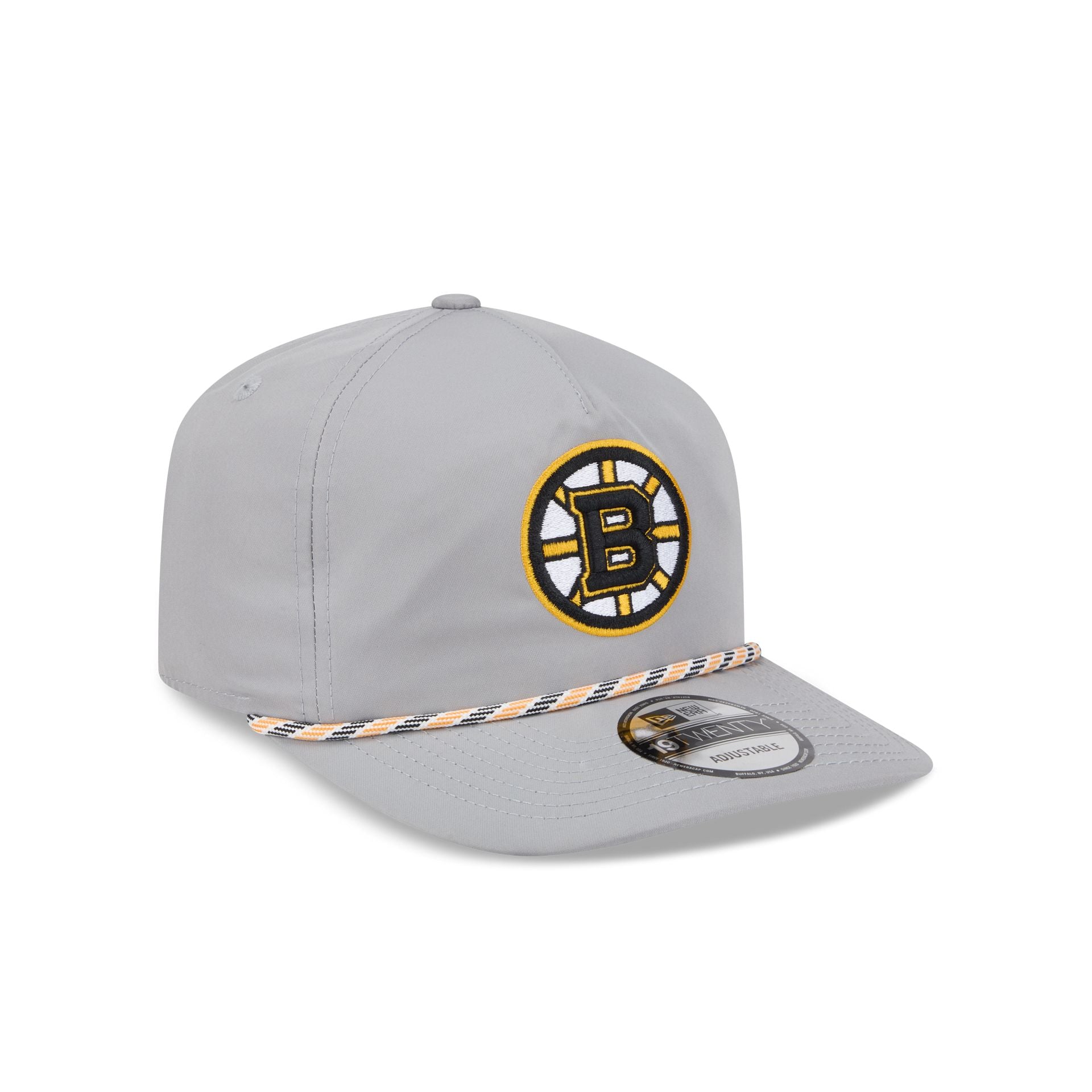 Boston Bruins Gray 19TWENTY Snapback Hat - Image 3