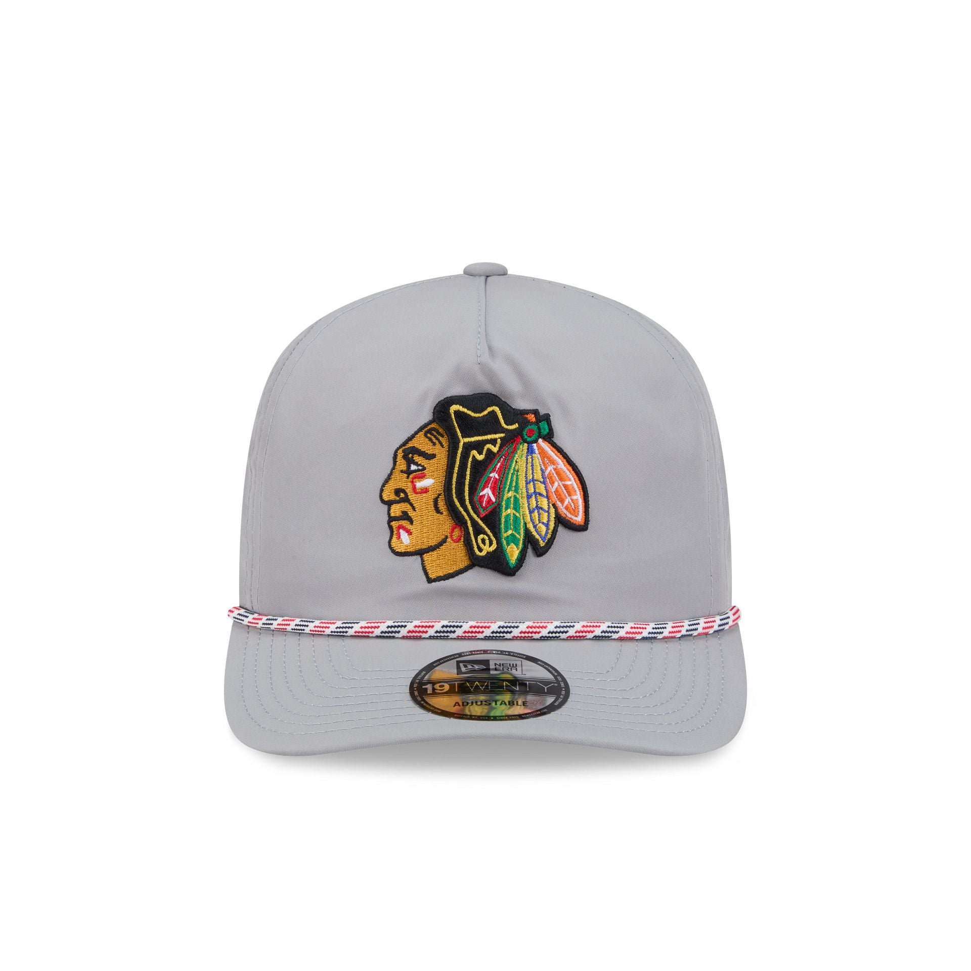 Chicago Blackhawks Gray 19TWENTY Snapback Hat - Image 2