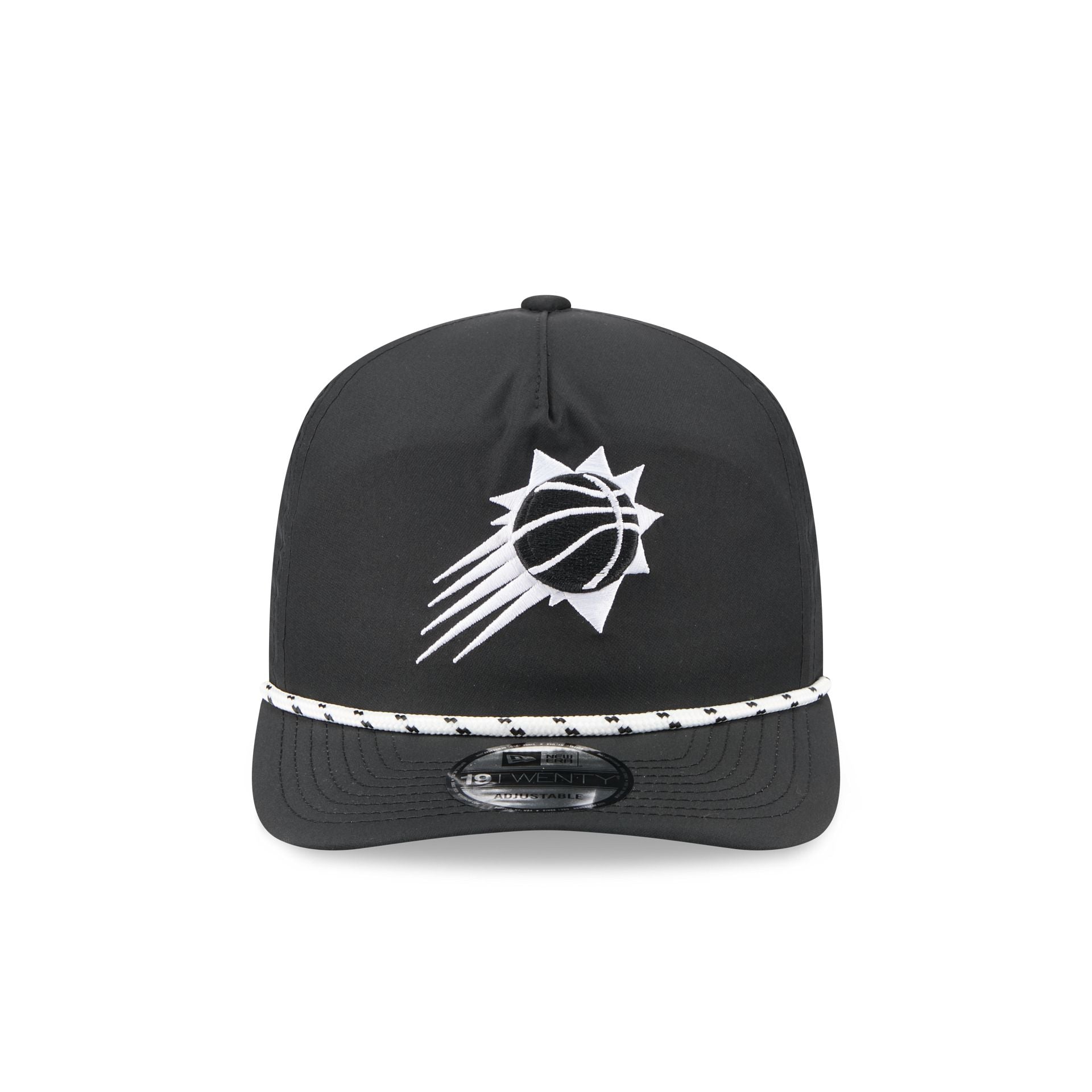 Phoenix Suns Black and White Rope 19TWENTY Snapback Hat - Image 2