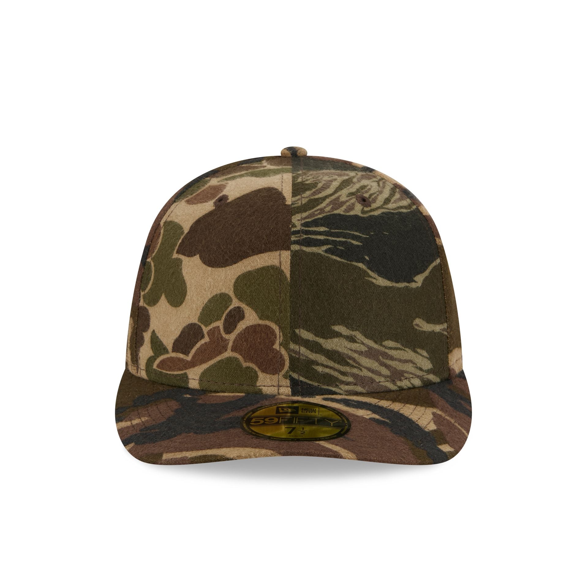 New Era Cap Three Looms Wool Woodland Camo 59FIFTY Fitted Hat - Image 2
