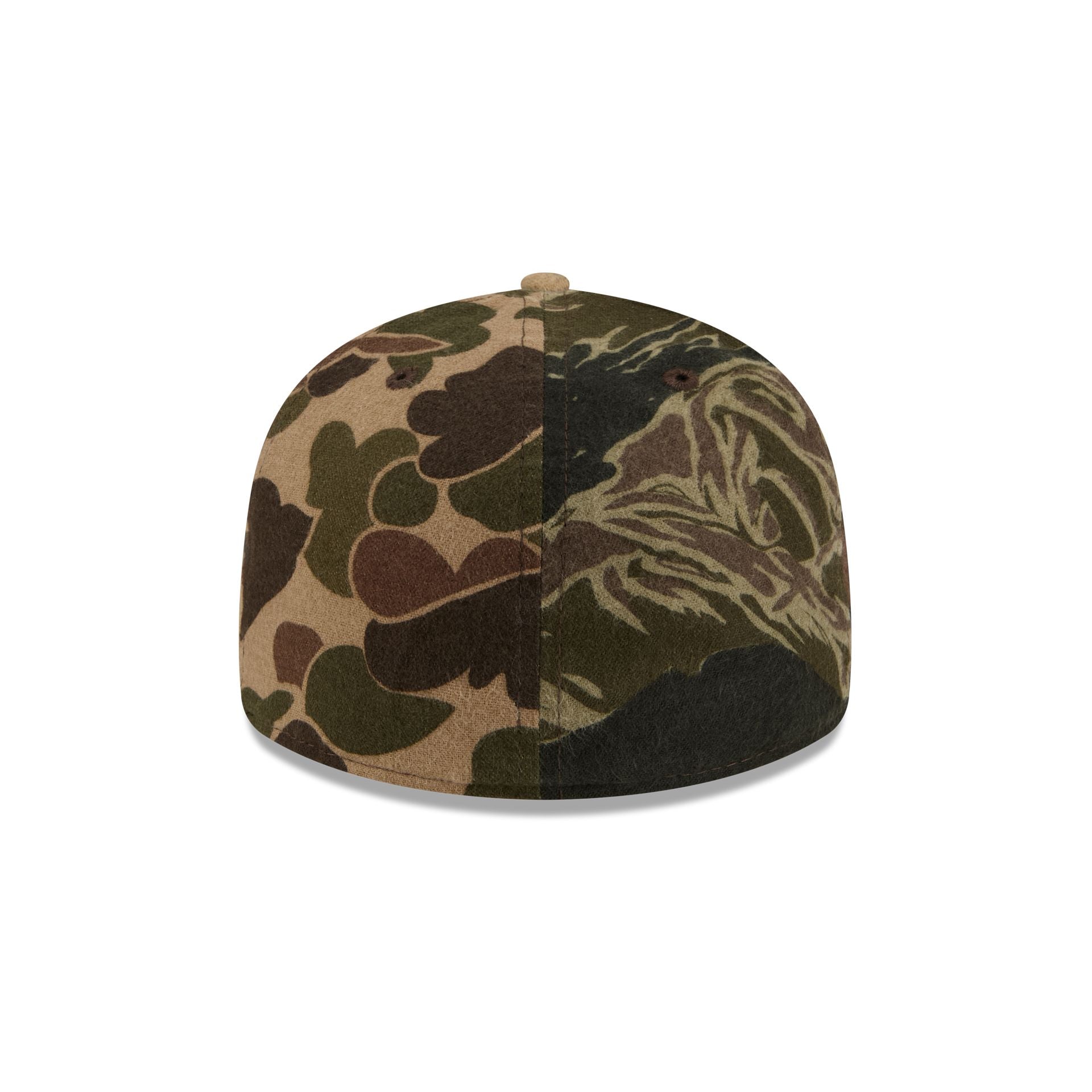 New Era Cap Three Looms Wool Woodland Camo 59FIFTY Fitted Hat - Image 6