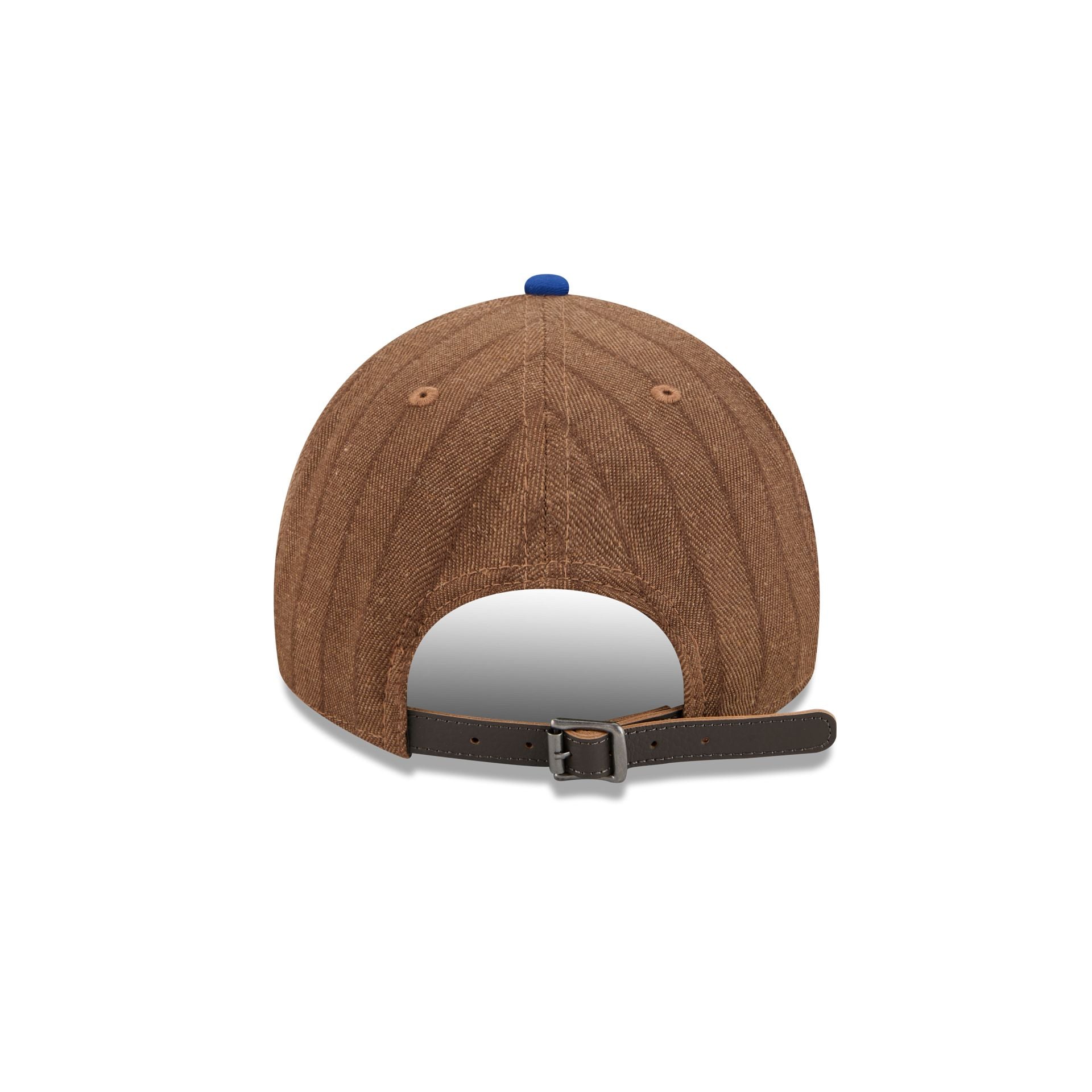 Chicago Cubs Three Looms Wool Pinstripe 9TWENTY A-Frame Adjustable Hat - Image 6