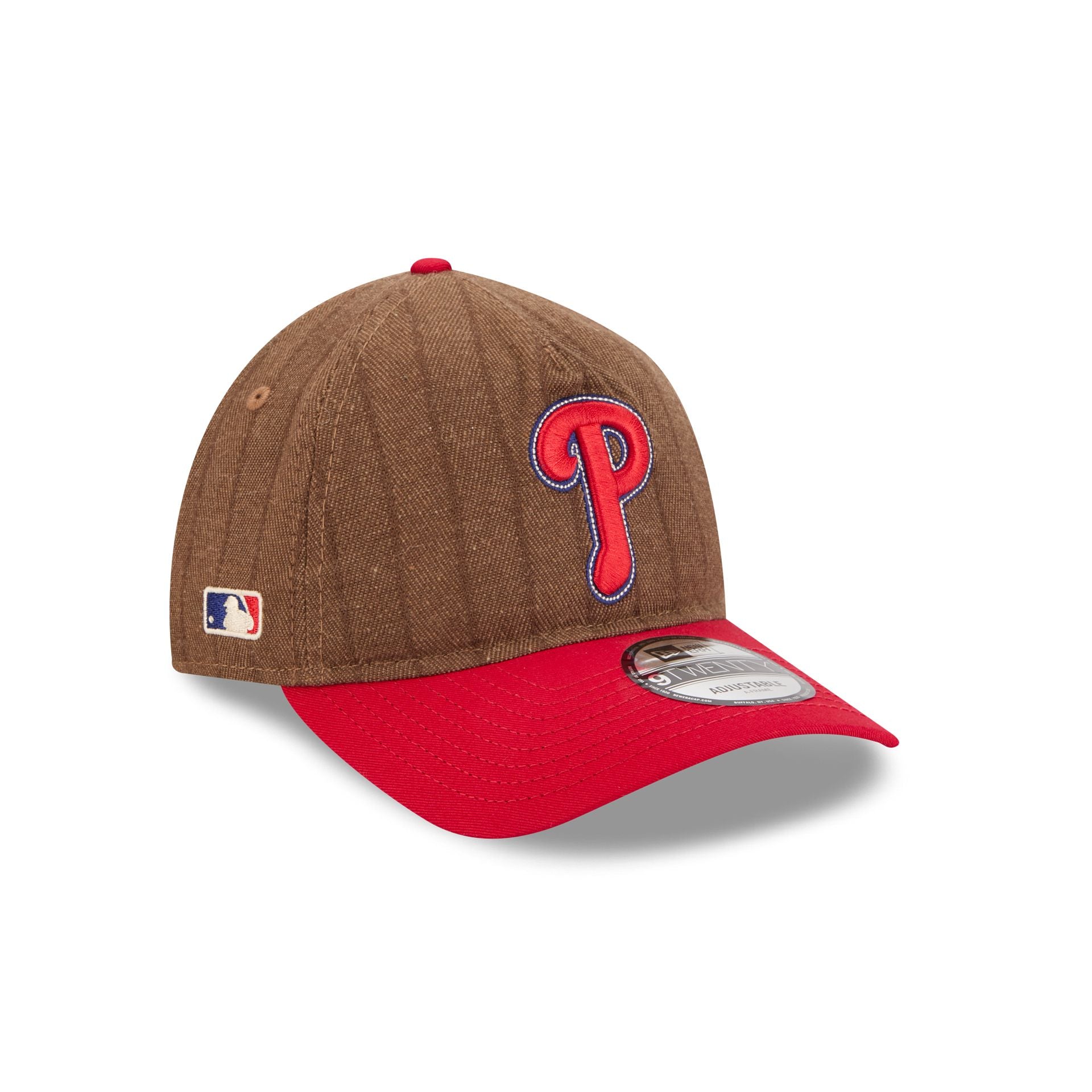 Philadelphia Phillies Three Looms Wool Pinstripe 9TWENTY A-Frame Adjustable Hat