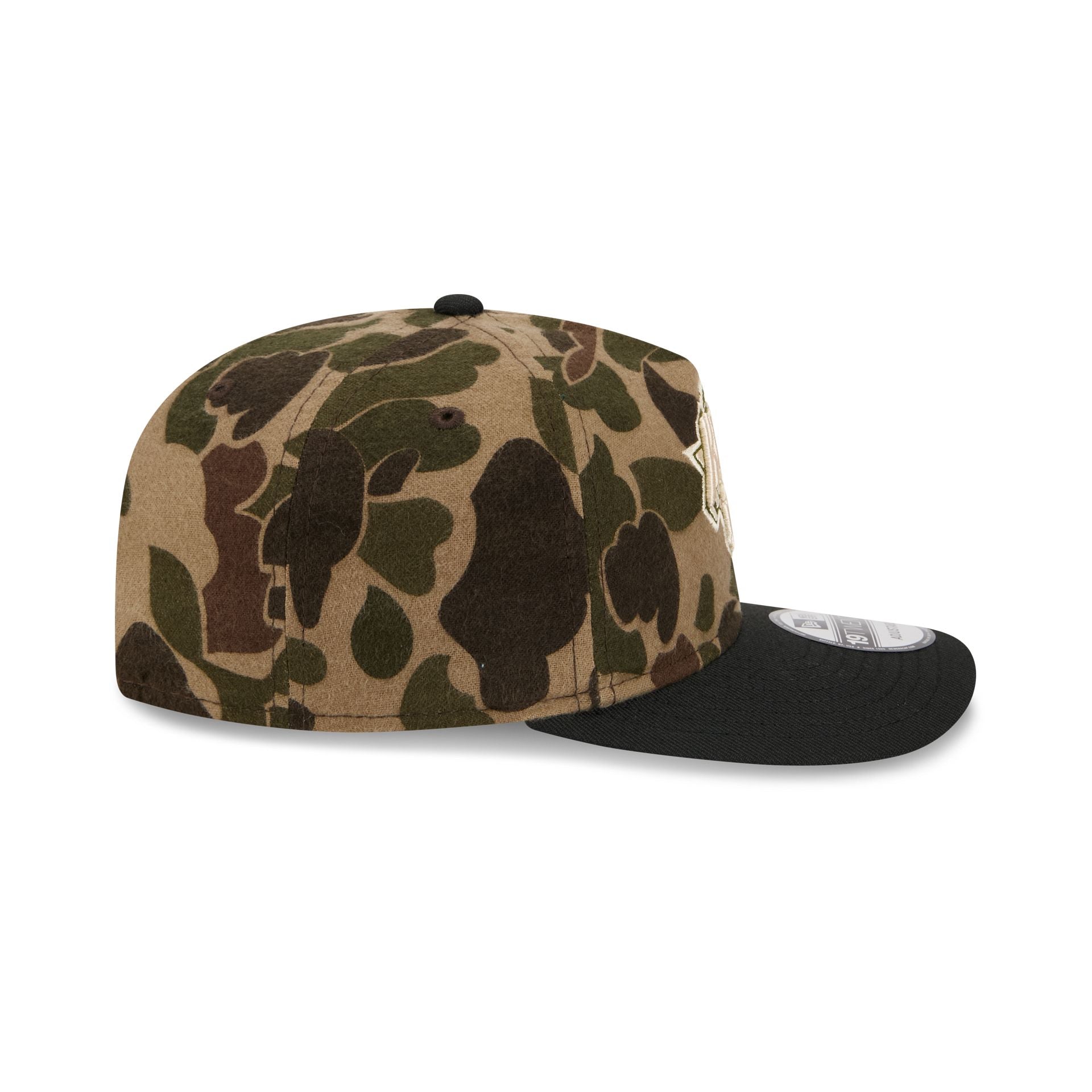 New York Knicks Three Looms Wool Duck Camo 19TWENTY Adjustable Hat - Image 5